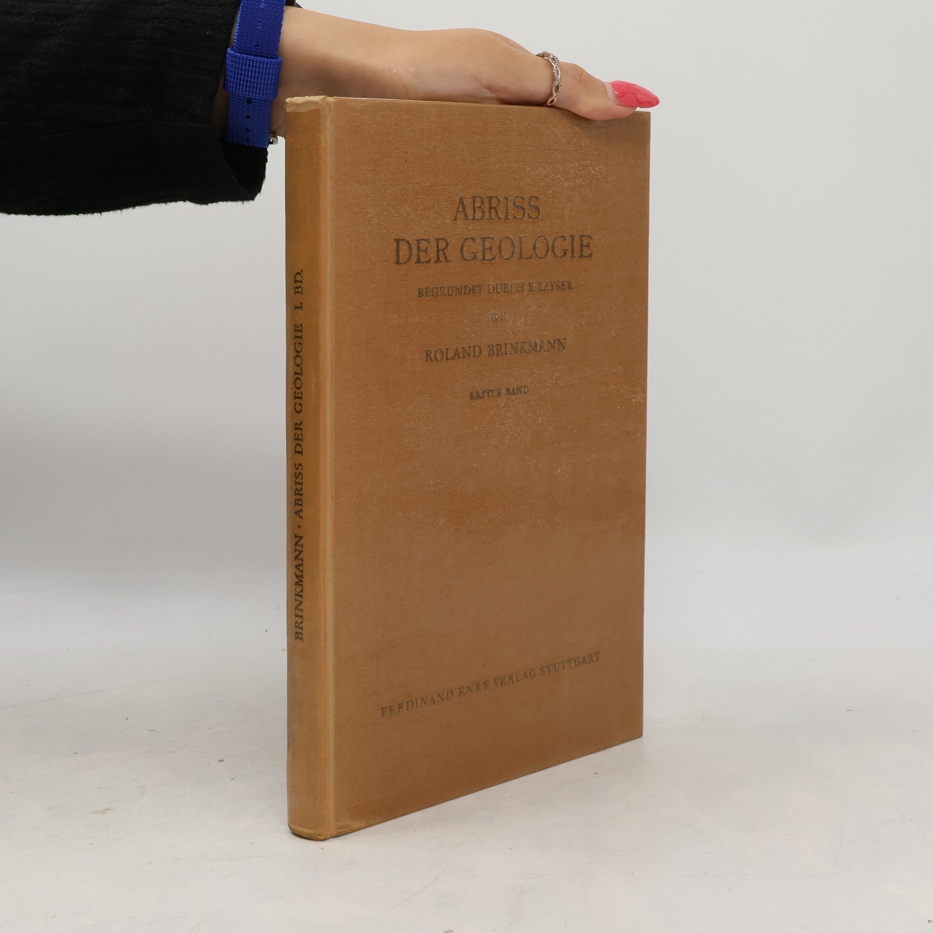 Roland Brinkmann Abriss der Geologie I.