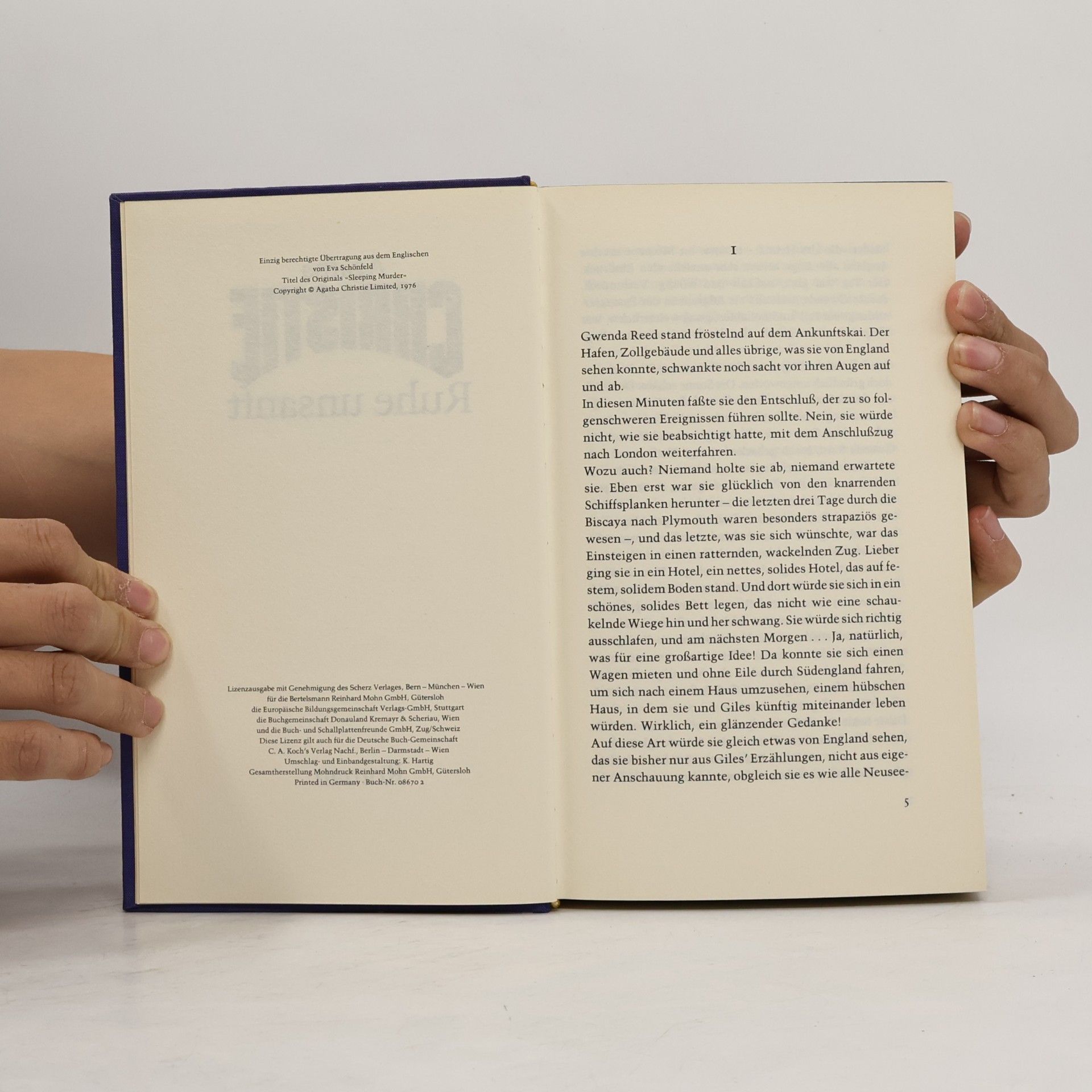 Agatha Christie Ruhe Unsanft
