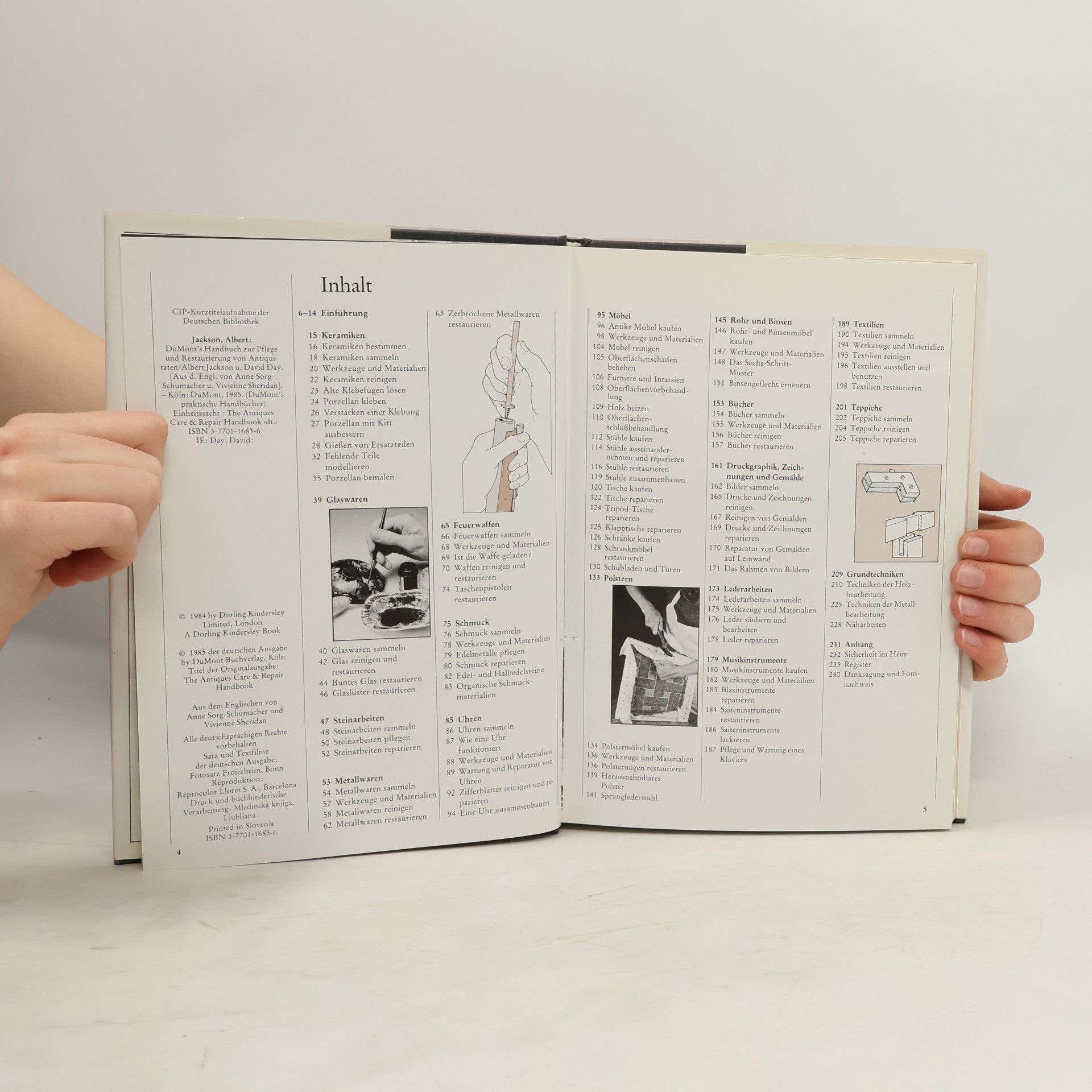 Albert Jackson DuMont's Handbuch zur Pflege und Restaurierung von Antiquitäten