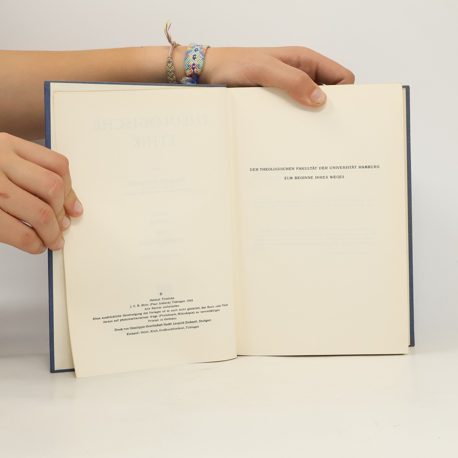 Helmut Thielicke Theologische Ethik II/4