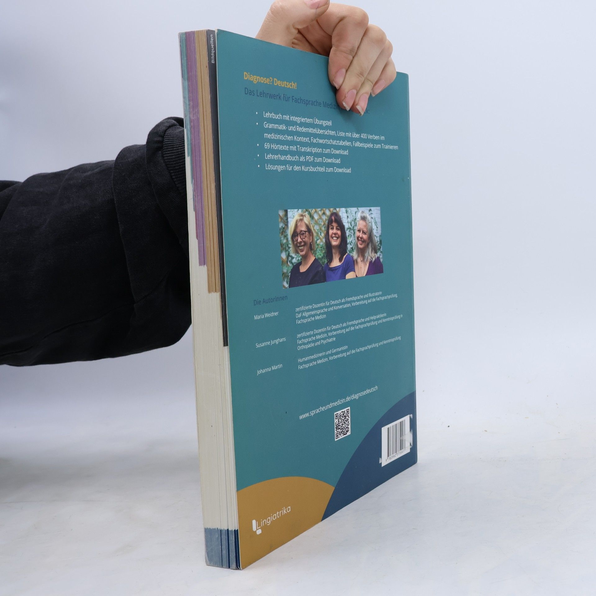 Susanne Junghans Diagnose? Deutsch!: Fachsprache Medizin - B2/C1: Erfolgreiche Kommunikation im Beruf - Das Lehrwerk für Ärztinnen und Ärzte - Kurs- und Übungsbuch