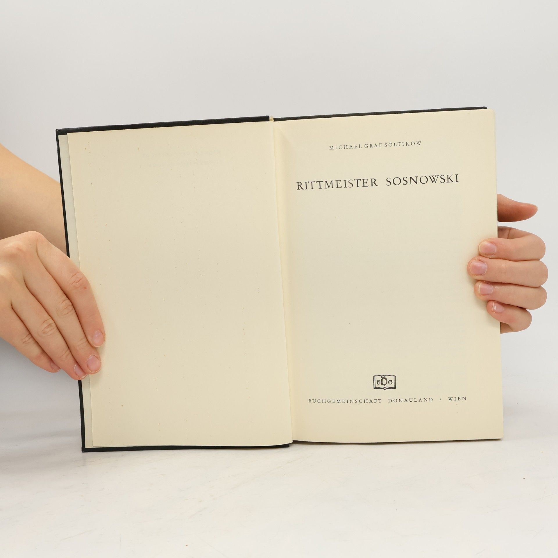 Michael Graf Soltikow Rittmeister von Sosnowski