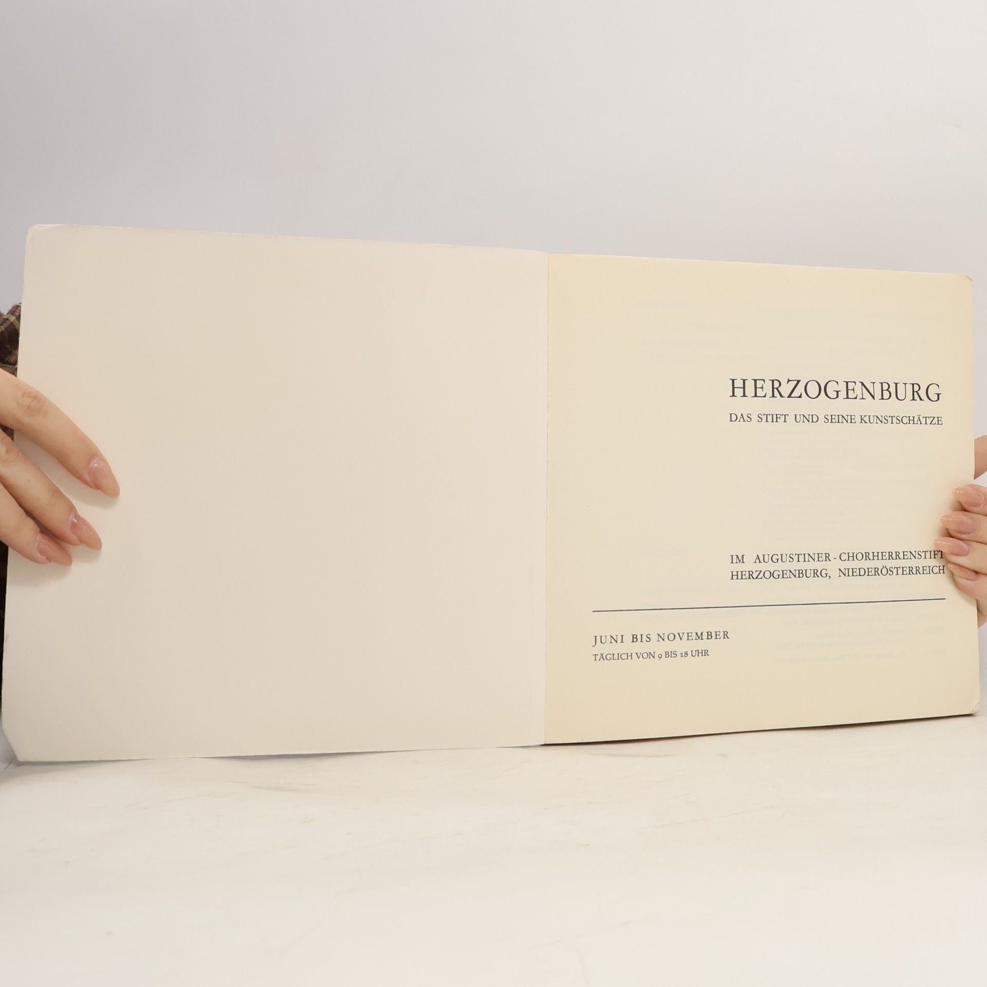 Various authors Herzogenburg. Das Stift und seine Kunstschätze