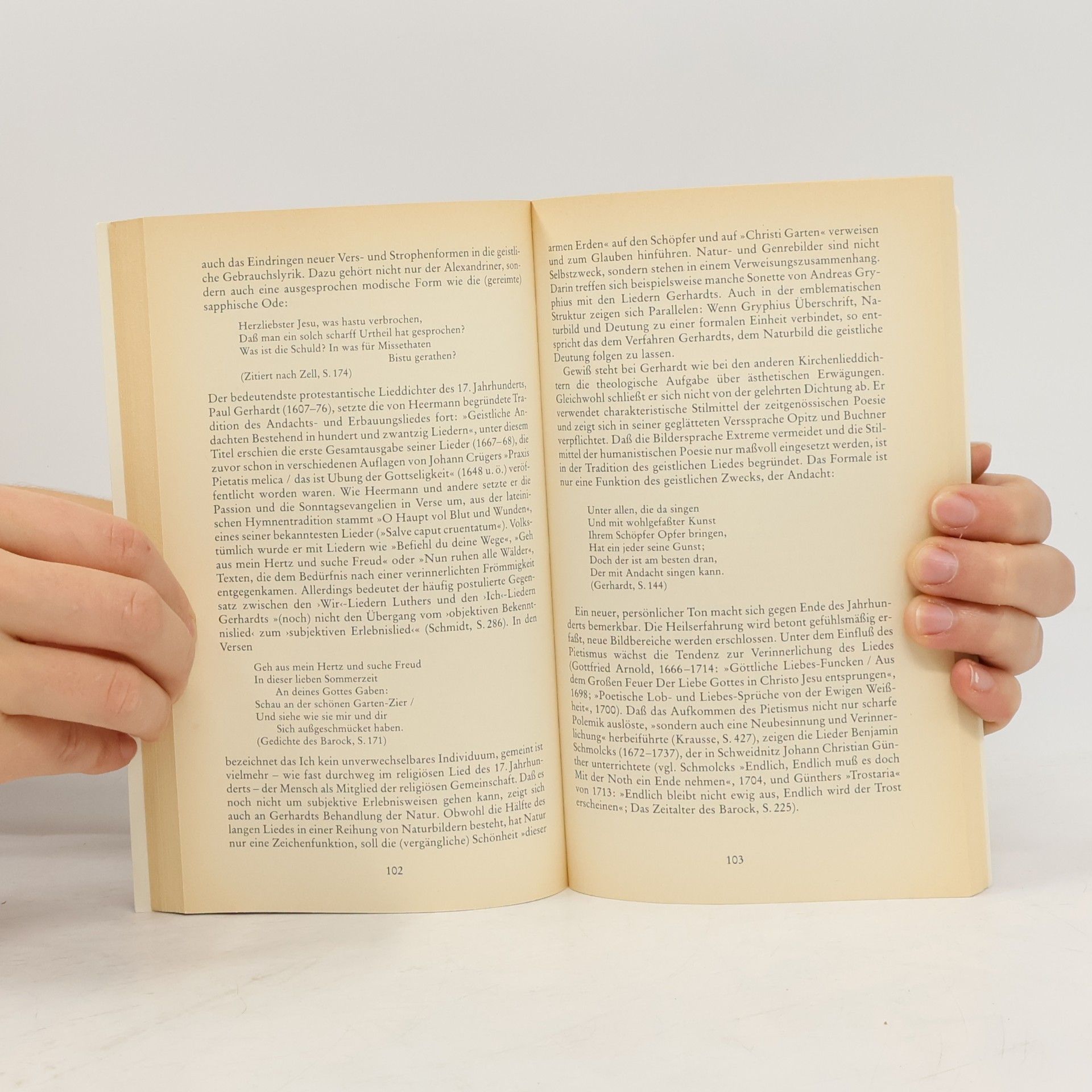 Volker Meid Sammlung Metzler - 227: Barocklyrik