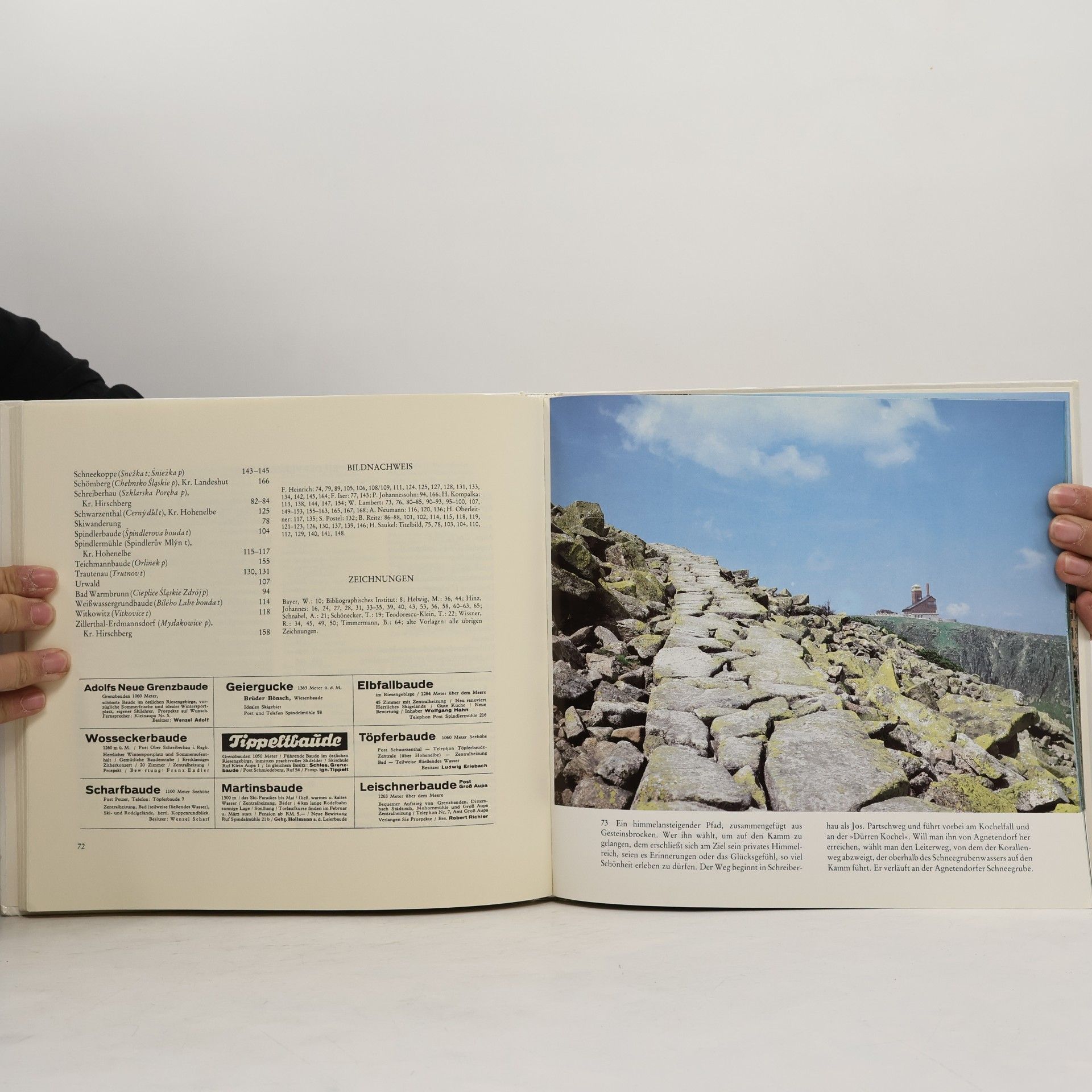 Erle Bach Das ganze Riesengebirge in Farbe