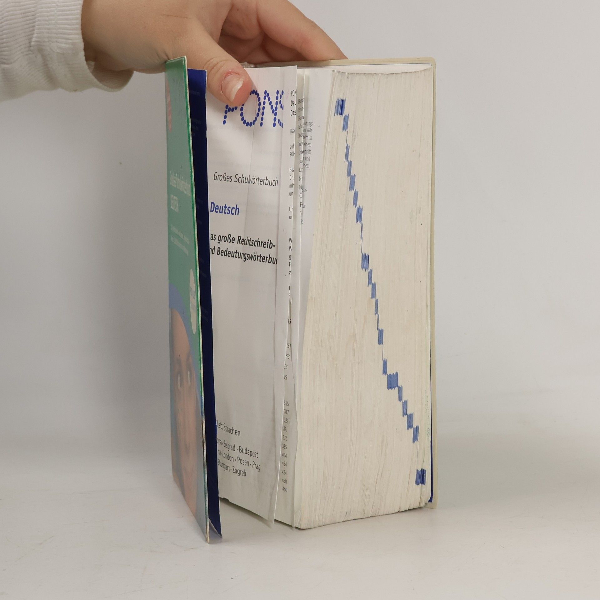 Susanne Haverkamp-Balhar PONS großes Schulwörterbuch Deutsch