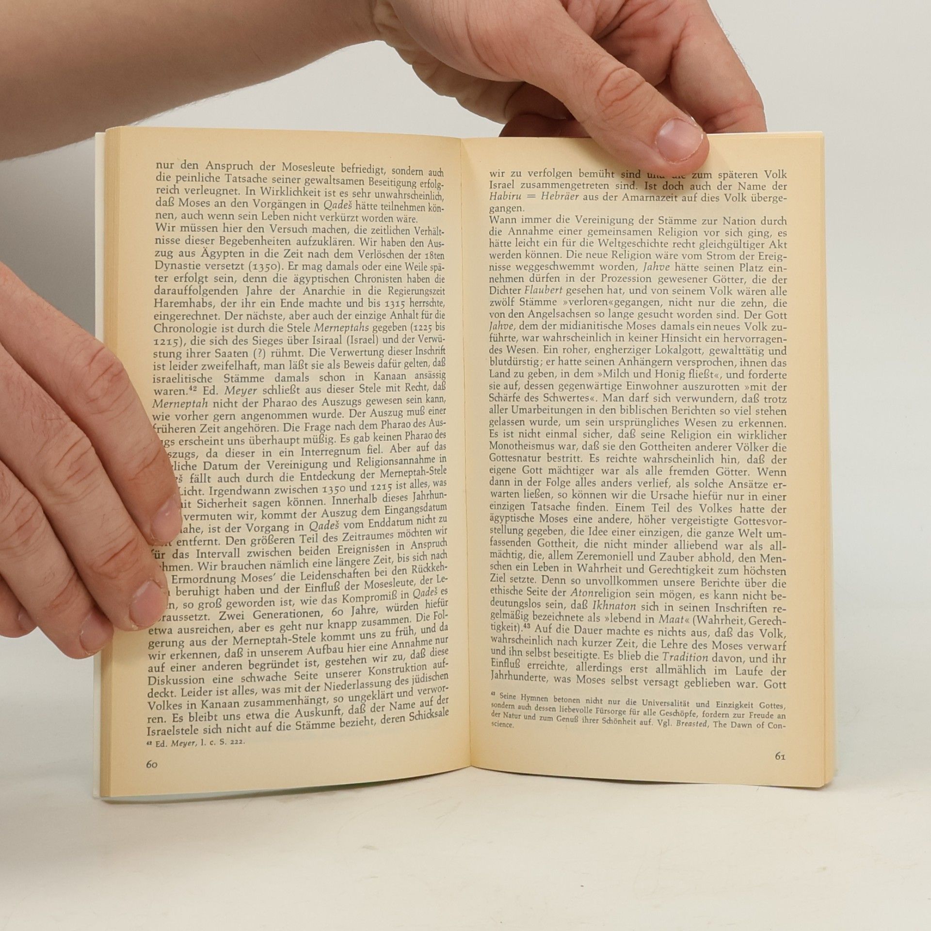 Sigmund Freud Der Mann Moses und die monotheistische Religion