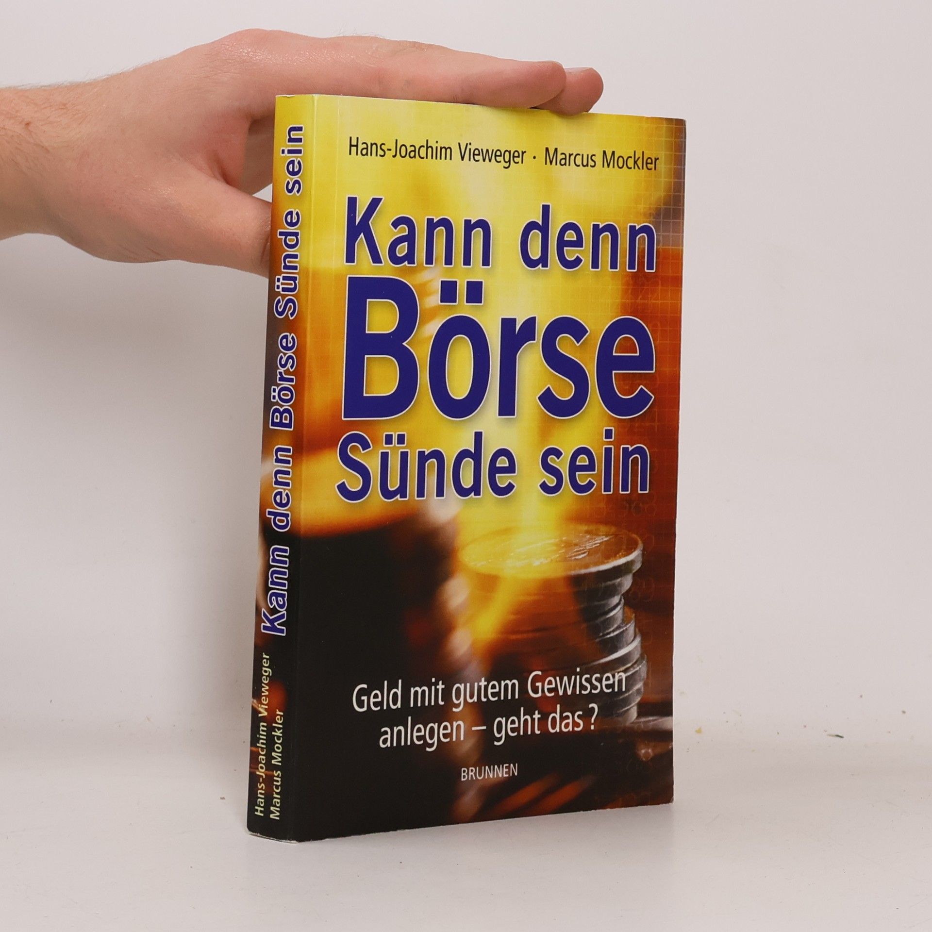 Kann denn Börse Sünde sein