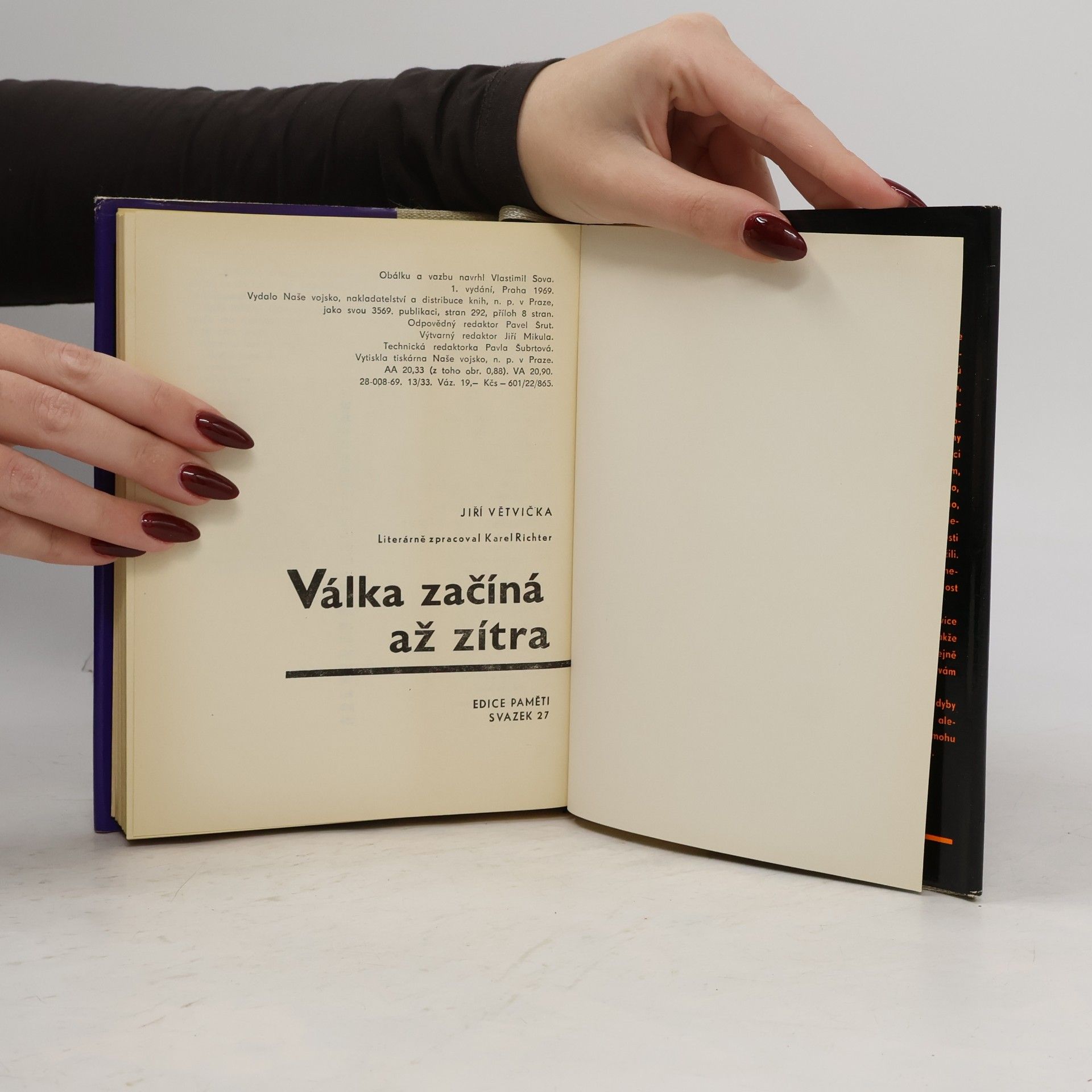 Jiří Větvička Válka začíná až zítra