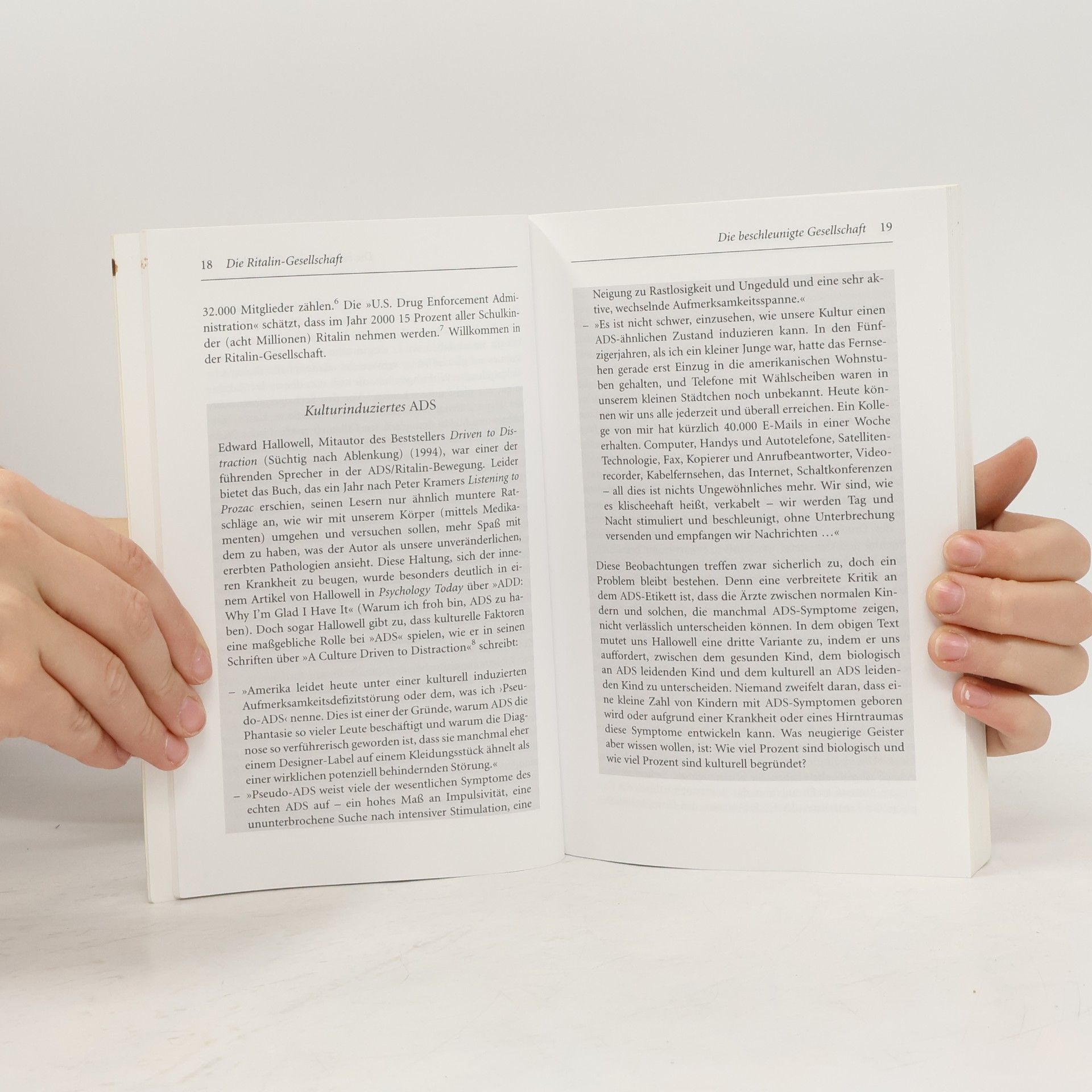 Richard J. DeGrandpre Beltz Taschenbuch - 165: Die Ritalin-Gesellschaft