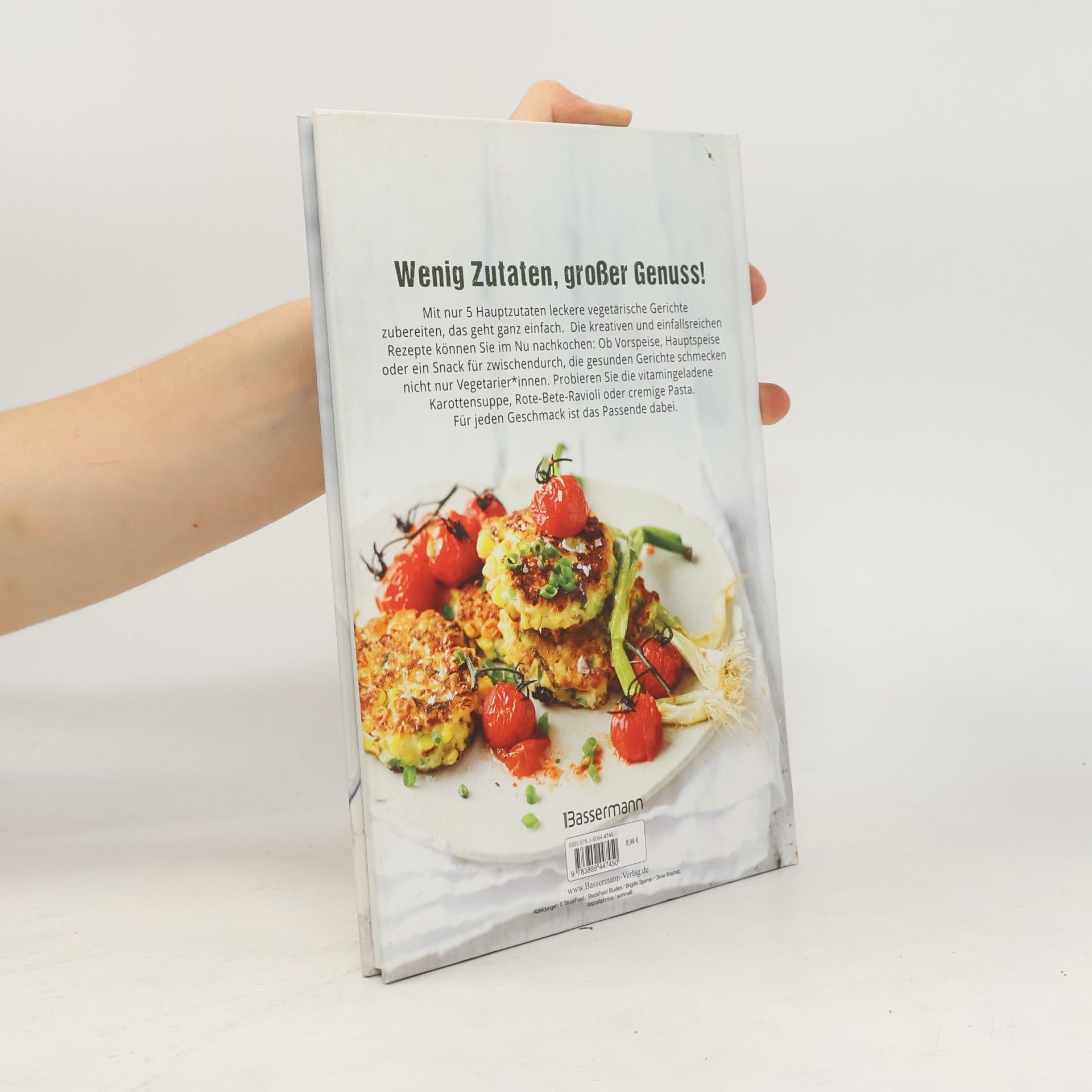 Sophia Young Lecker vegetarisch mit nur 5 Zutaten - schnelle, preiswerte und gesunde Rezepte