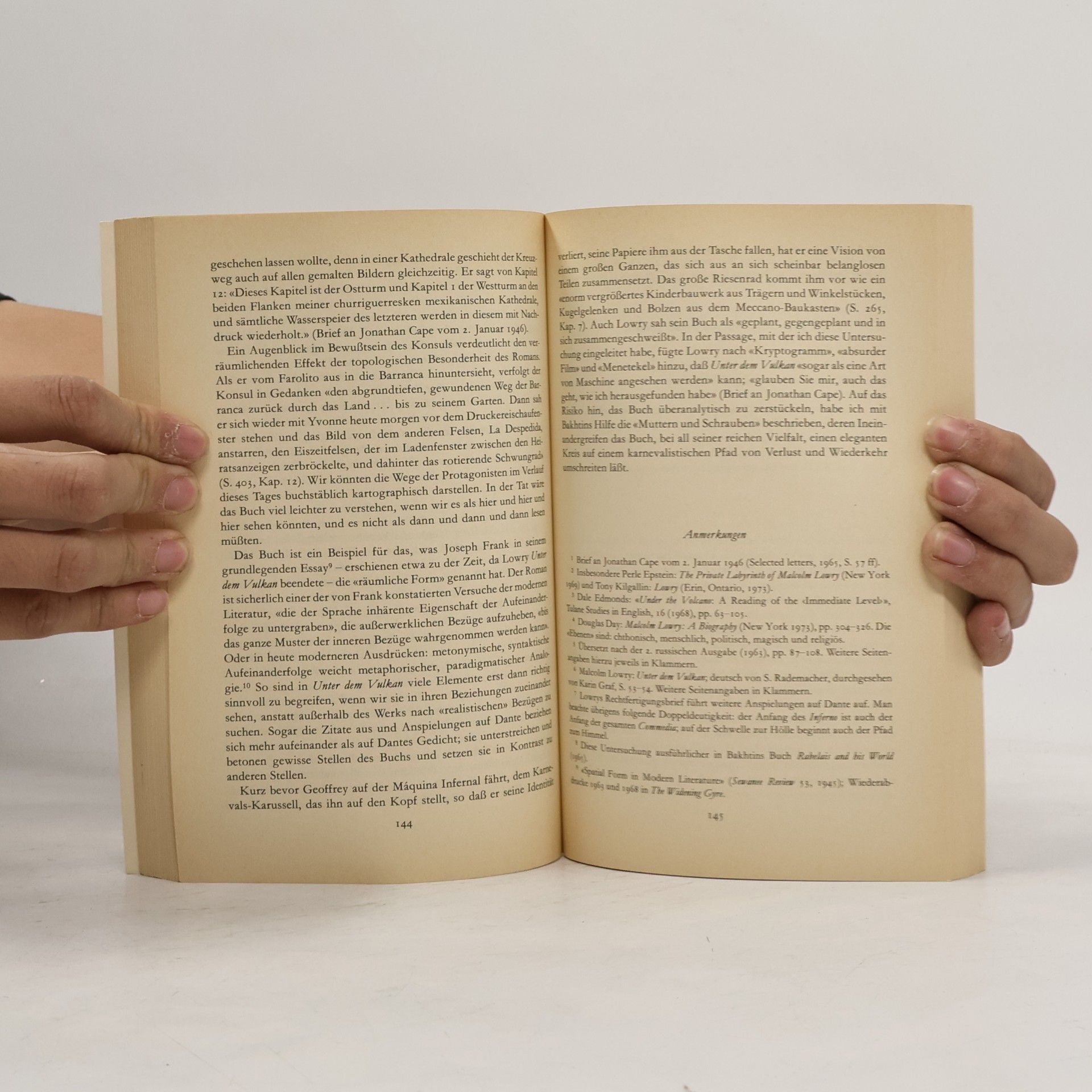 Joachim Sartorius Spinette der Finsternis. Über Malcolm Lowry