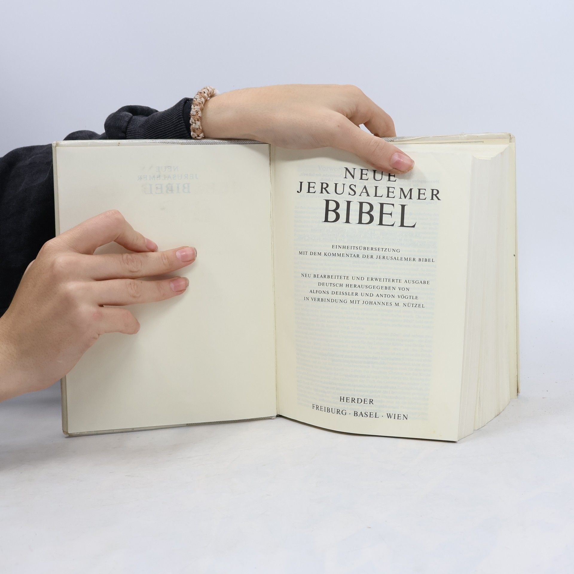 Auteurscollectief Neue Jerusalemer Bibel: Einheitrsetzung. Mit dem Kommentar der Jerusalemer Bibel