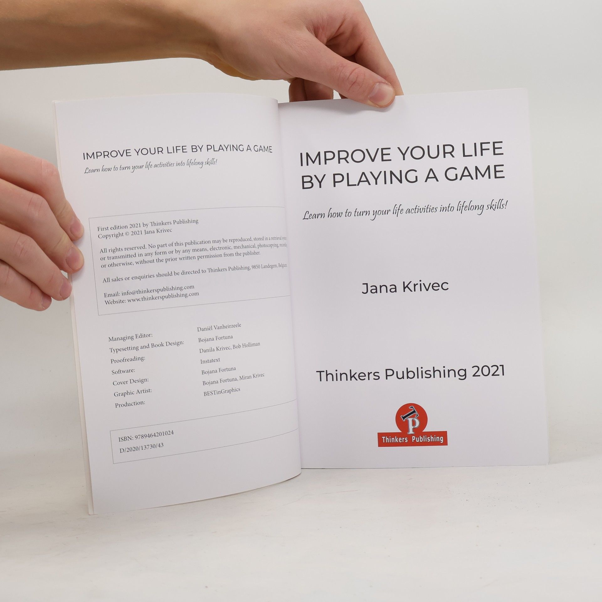 Jana Krivec Improve Your Life By Playing A Game