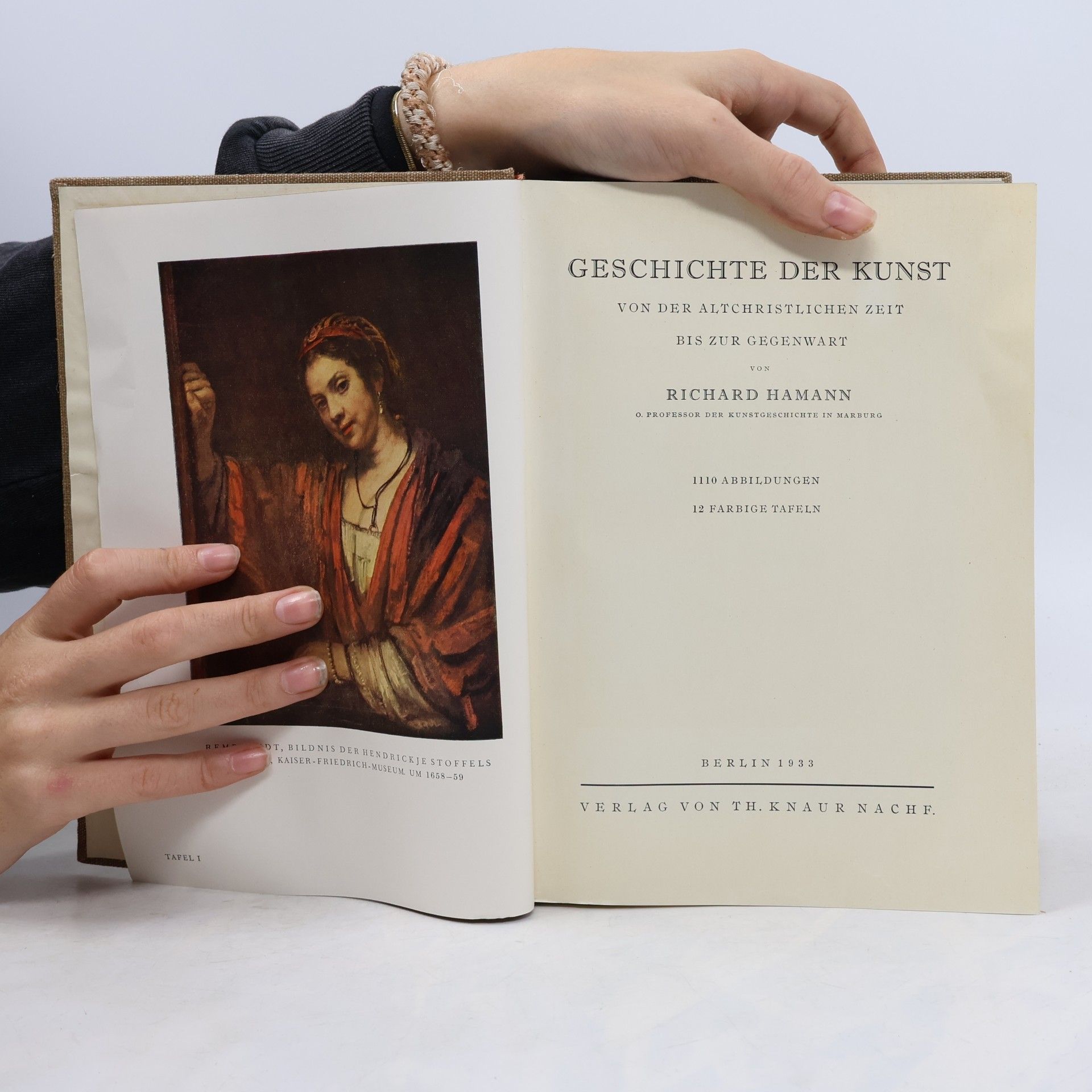 Richard Hamann Geschichte der kunst