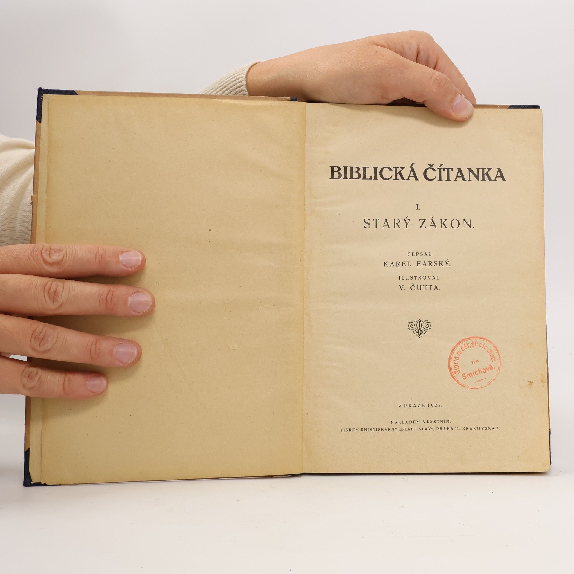 Karel Farský Biblická čitanka I. Starý zákon