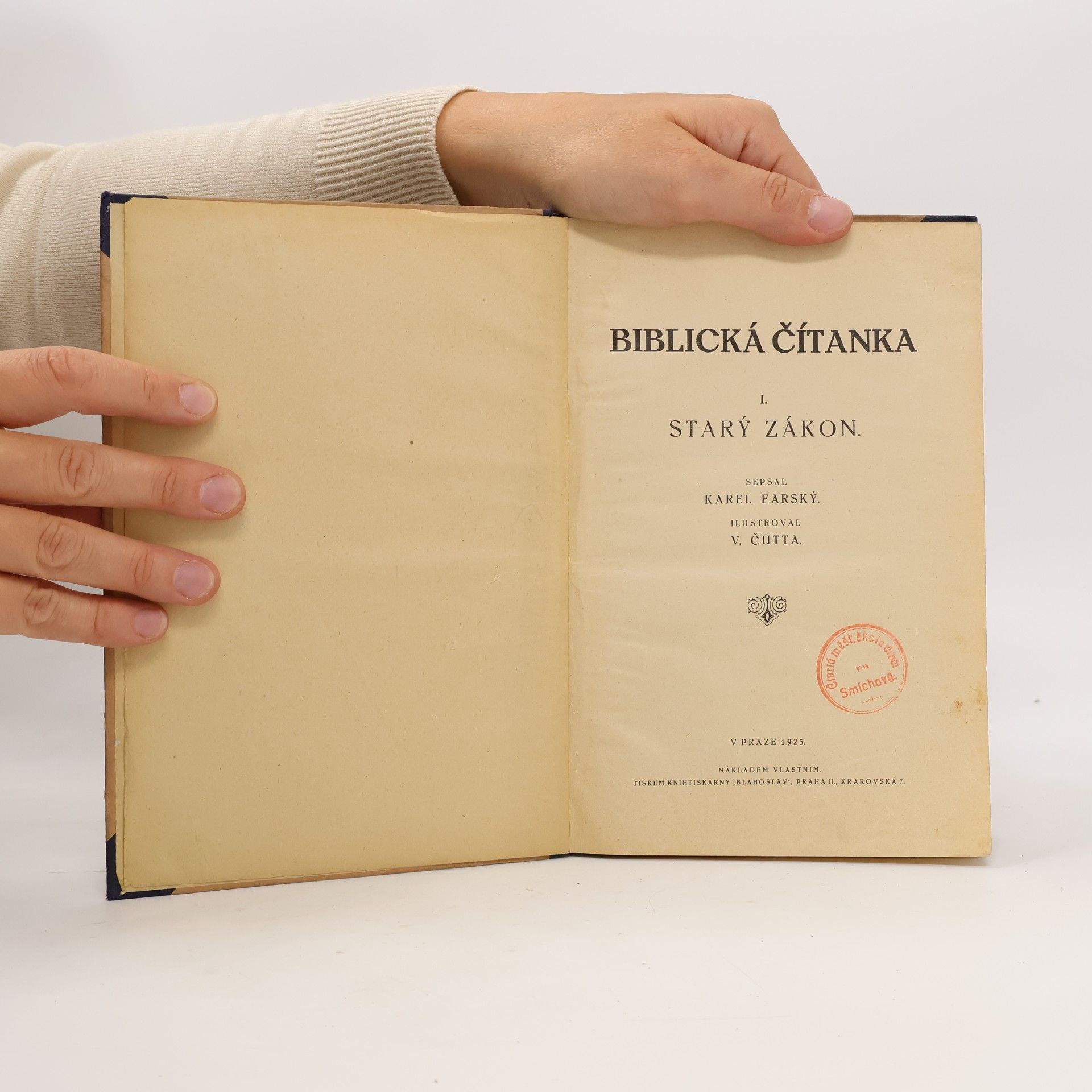 Karel Farský Biblická čitanka I. Starý zákon