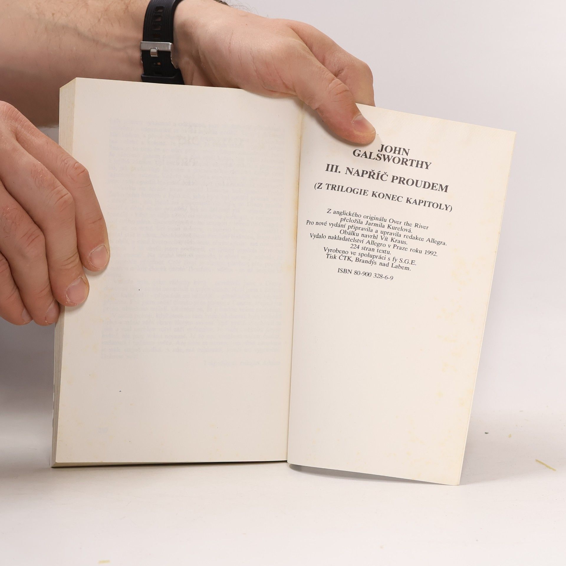John Galsworthy Napříč proudem III. Sága rodu Forsytů.