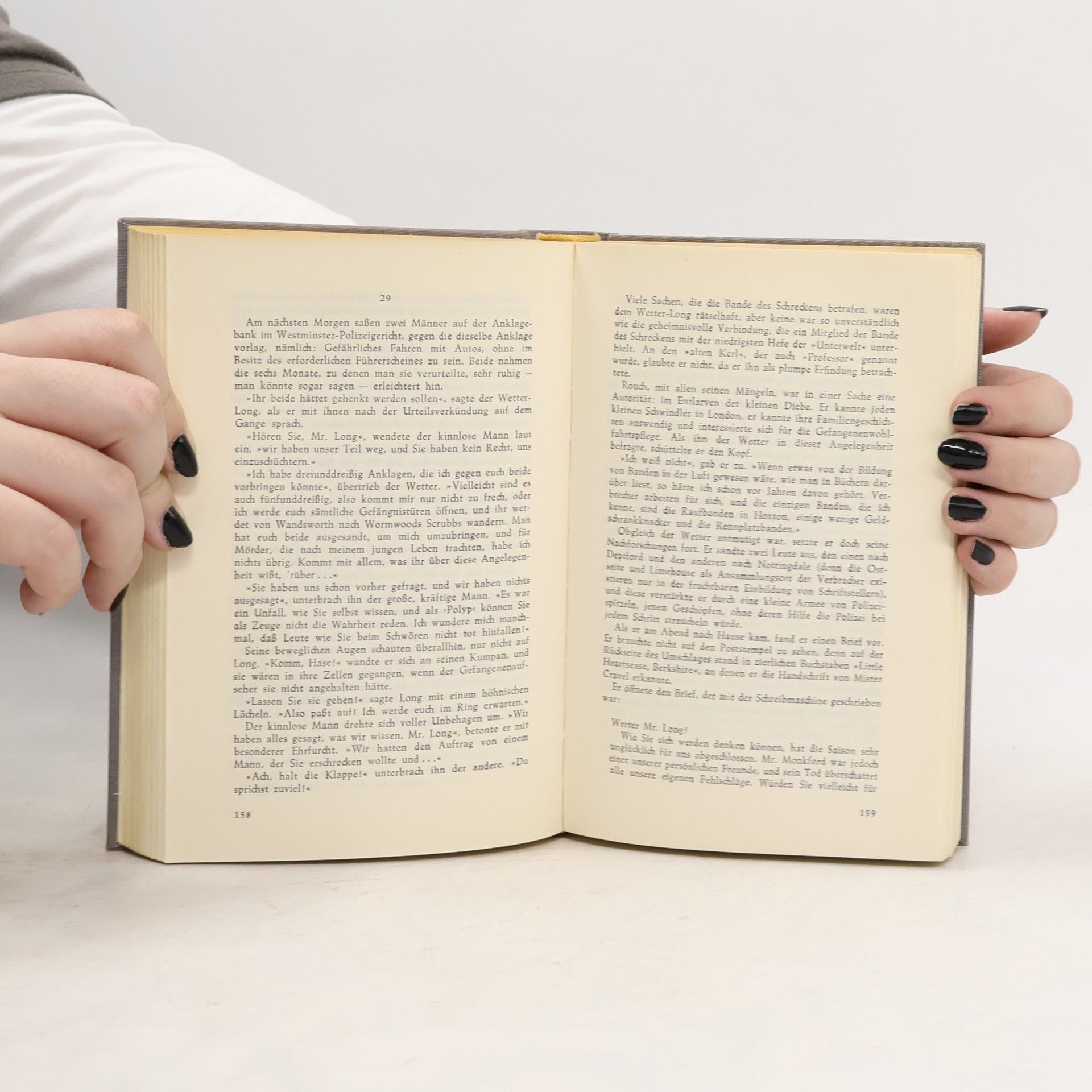 E. Wallace Die Bande des Schreckens