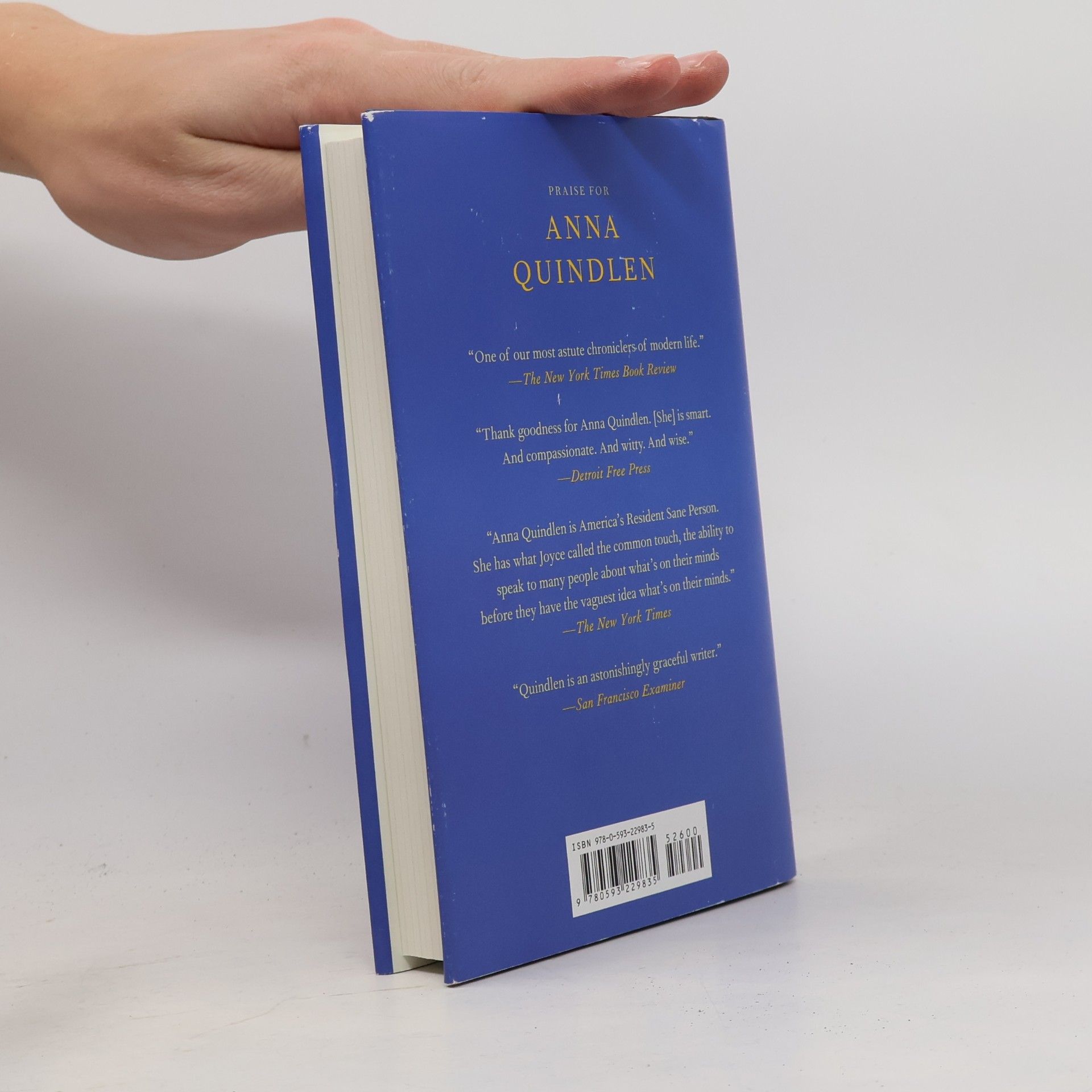 Anna Quindlen Write For Your Life