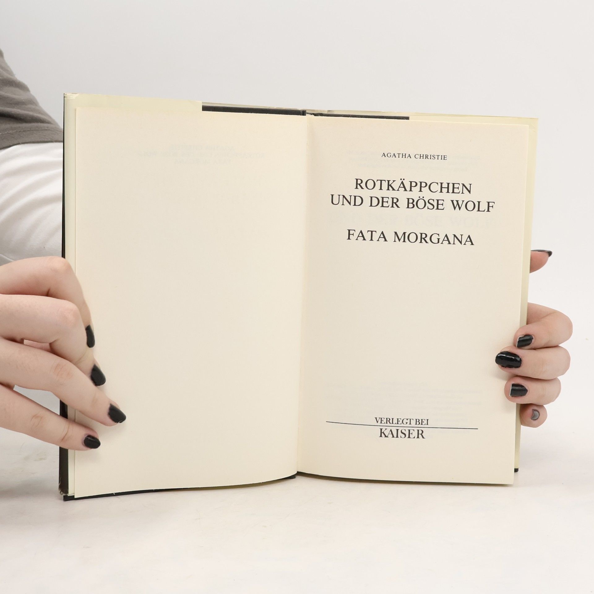 Agatha Christie Rotkäppchen und der böse Wolf. Fata Morgana