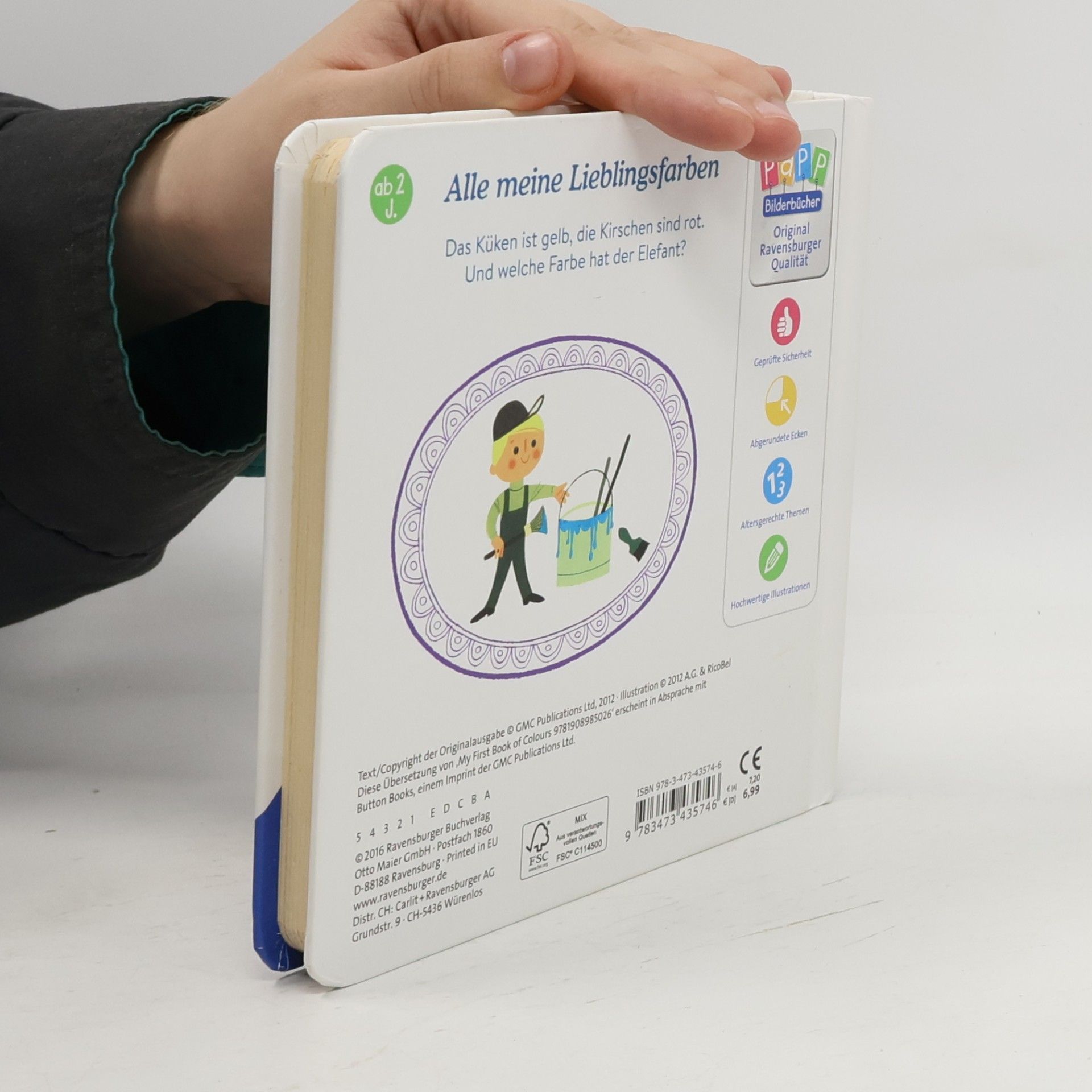 Alain Grée Mein erstes Buch Farben