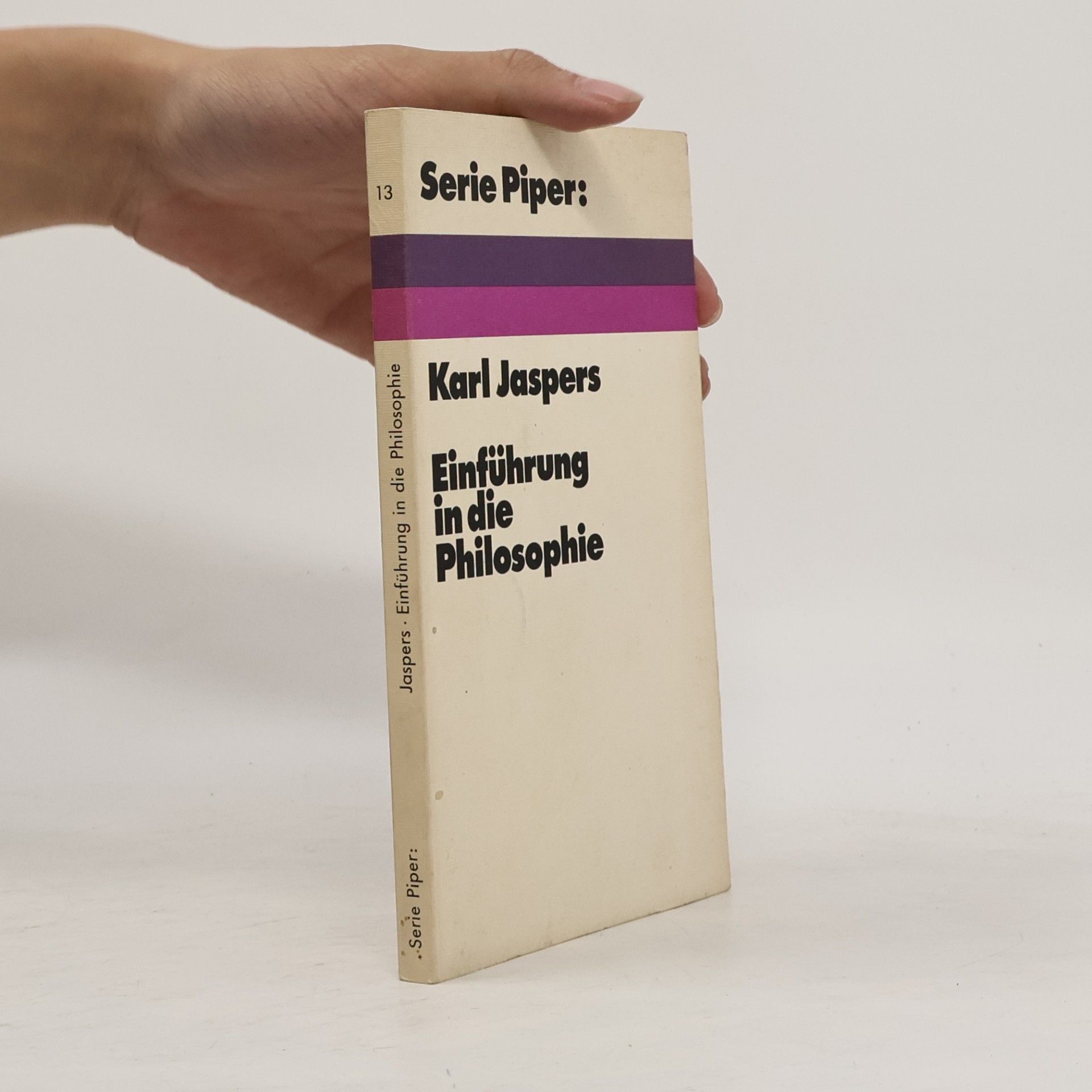 Karl Jaspers Einführung in d. Philosophie