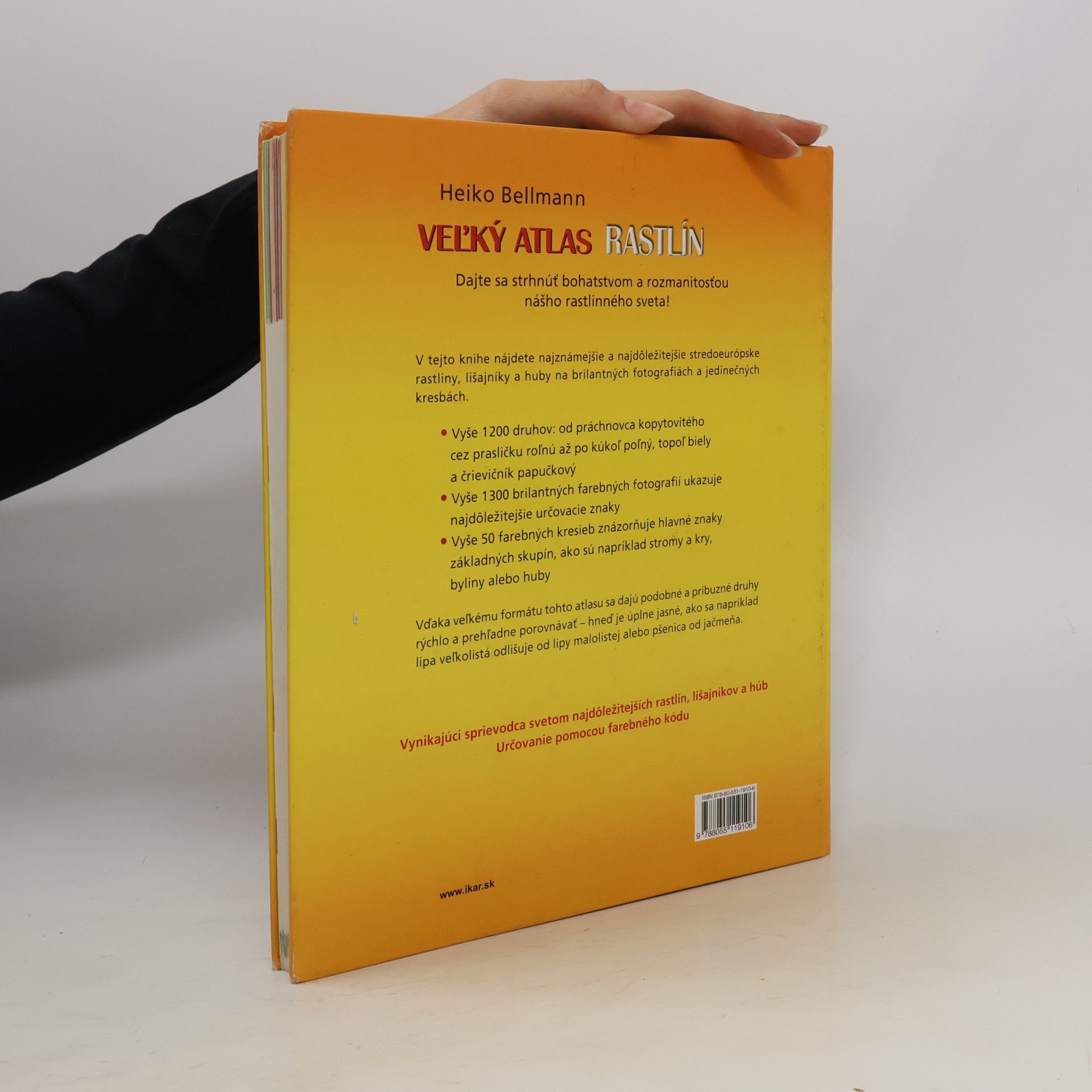 Heiko Bellmann Veĺký atlas rastlín