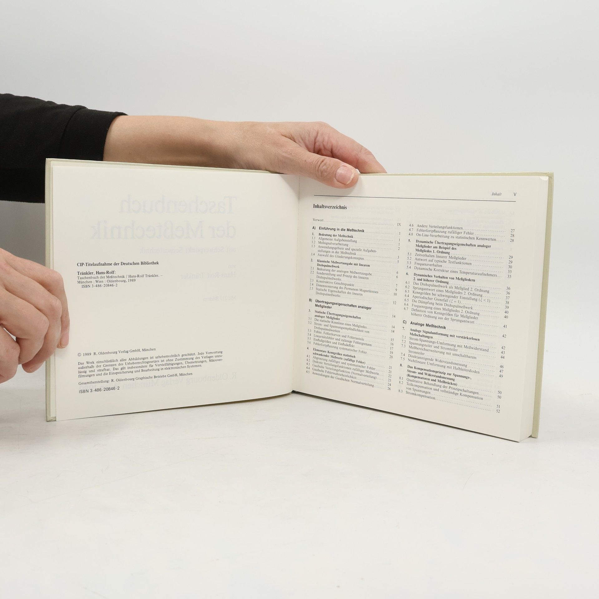 Hans-Rolf Tränkler Taschenbuch der Meßtechnik