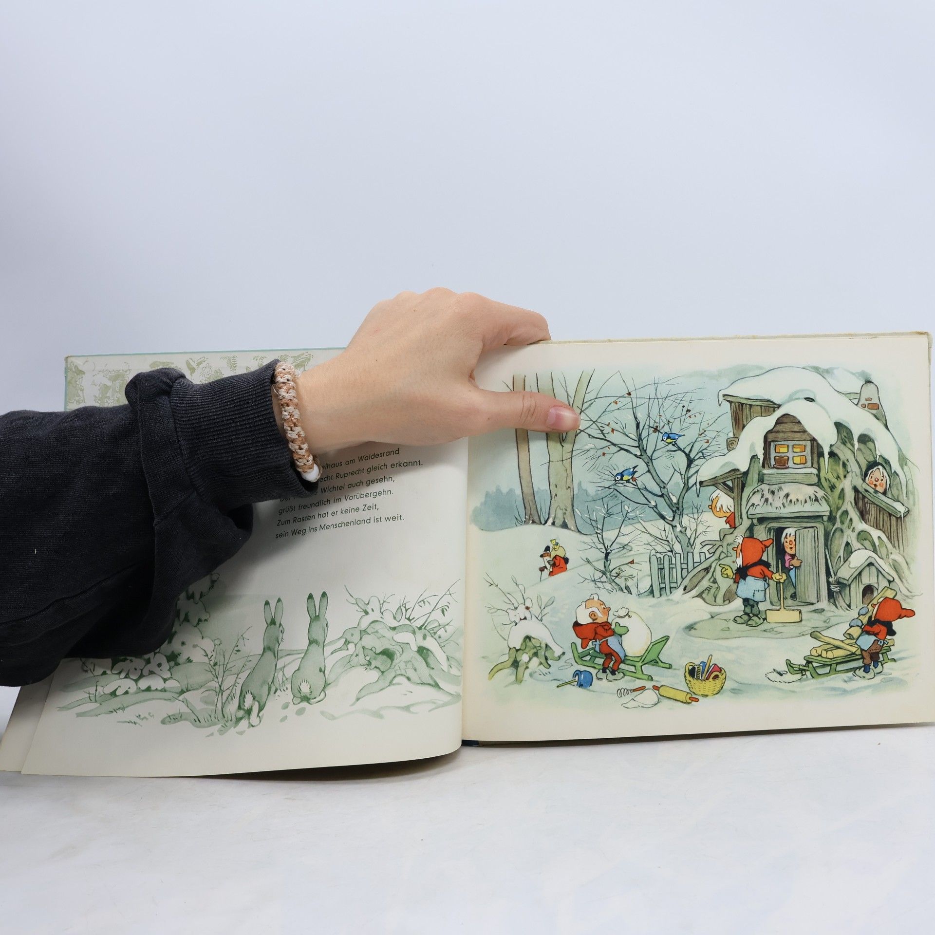 Fritz Baumgarten Teddys Weihnachten: Ein Bilderbuch von Fritz Baumgarten
