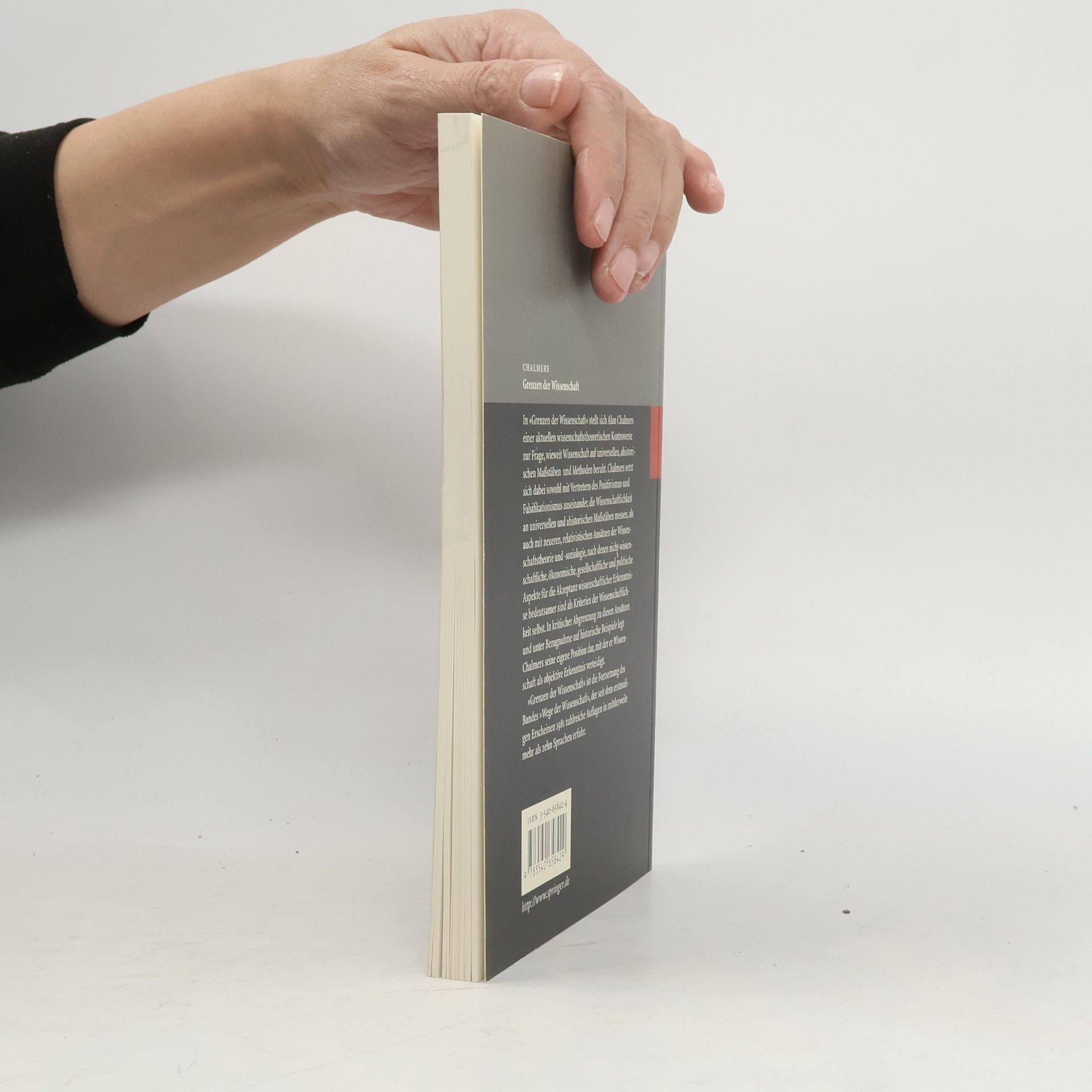 Alan Chalmers Grenzen der Wissenschaft