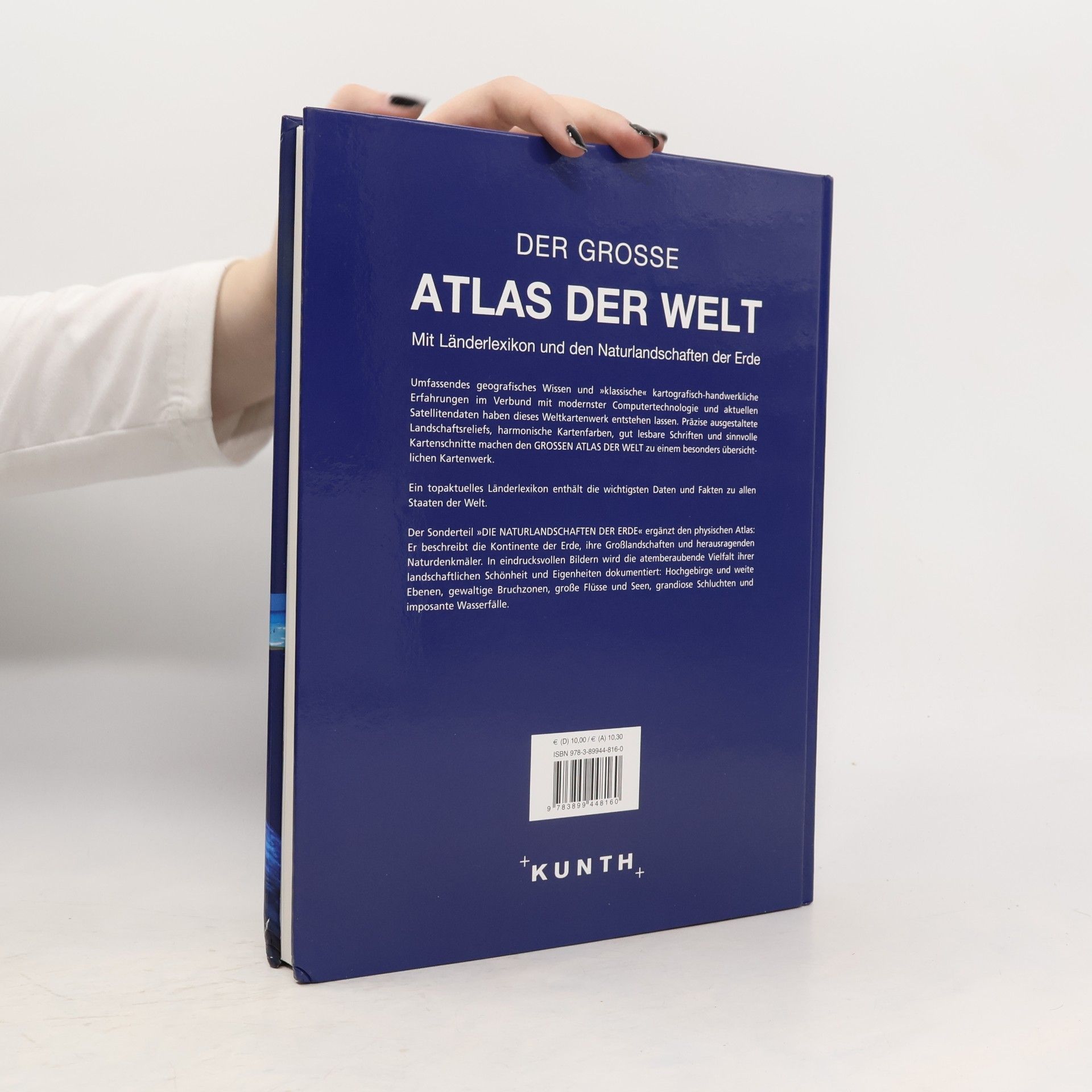 Kunth Weltatlas: Der grosse Atlas der Welt