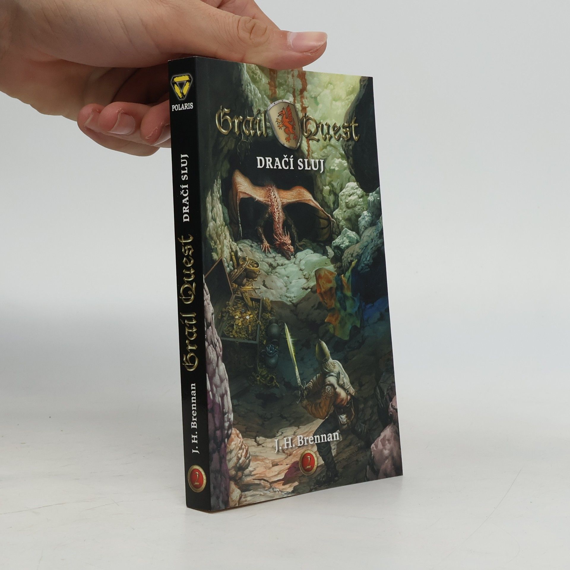 J H Brennan Grailquest. Dračí sluj