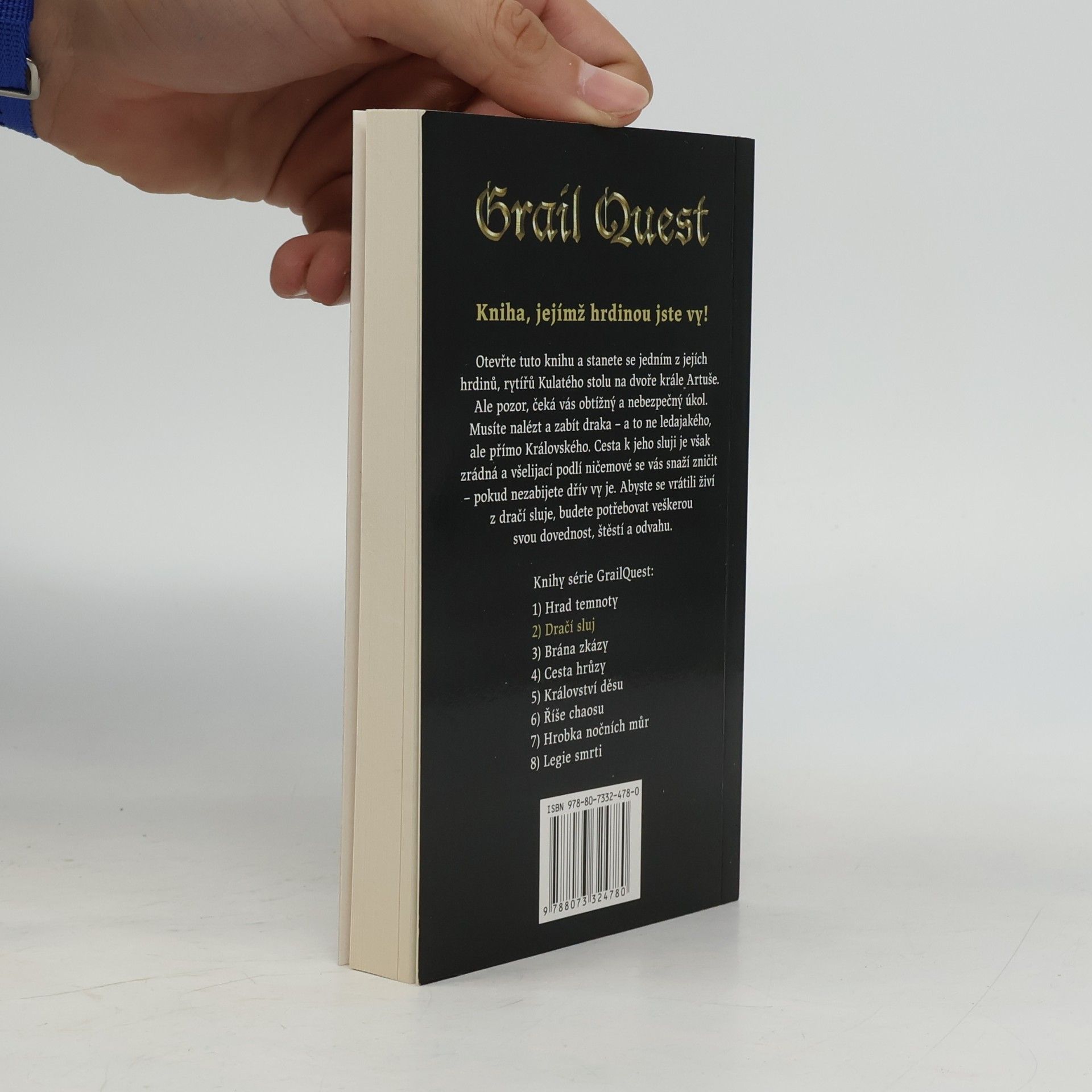 J H Brennan Grailquest. Dračí sluj