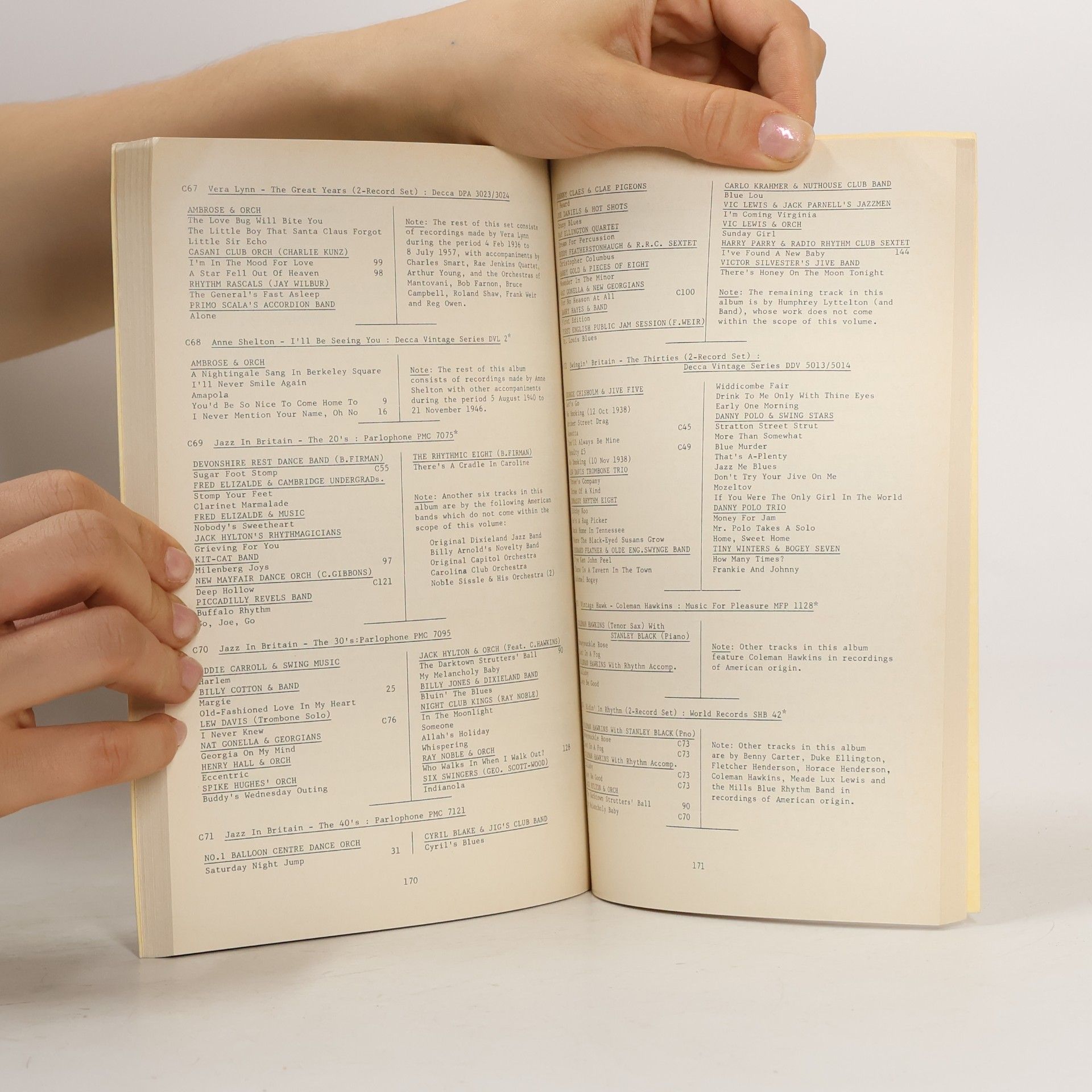 Edward Towler British Dance Bands (1920-1949) On 12-Inch Long-Playing Records