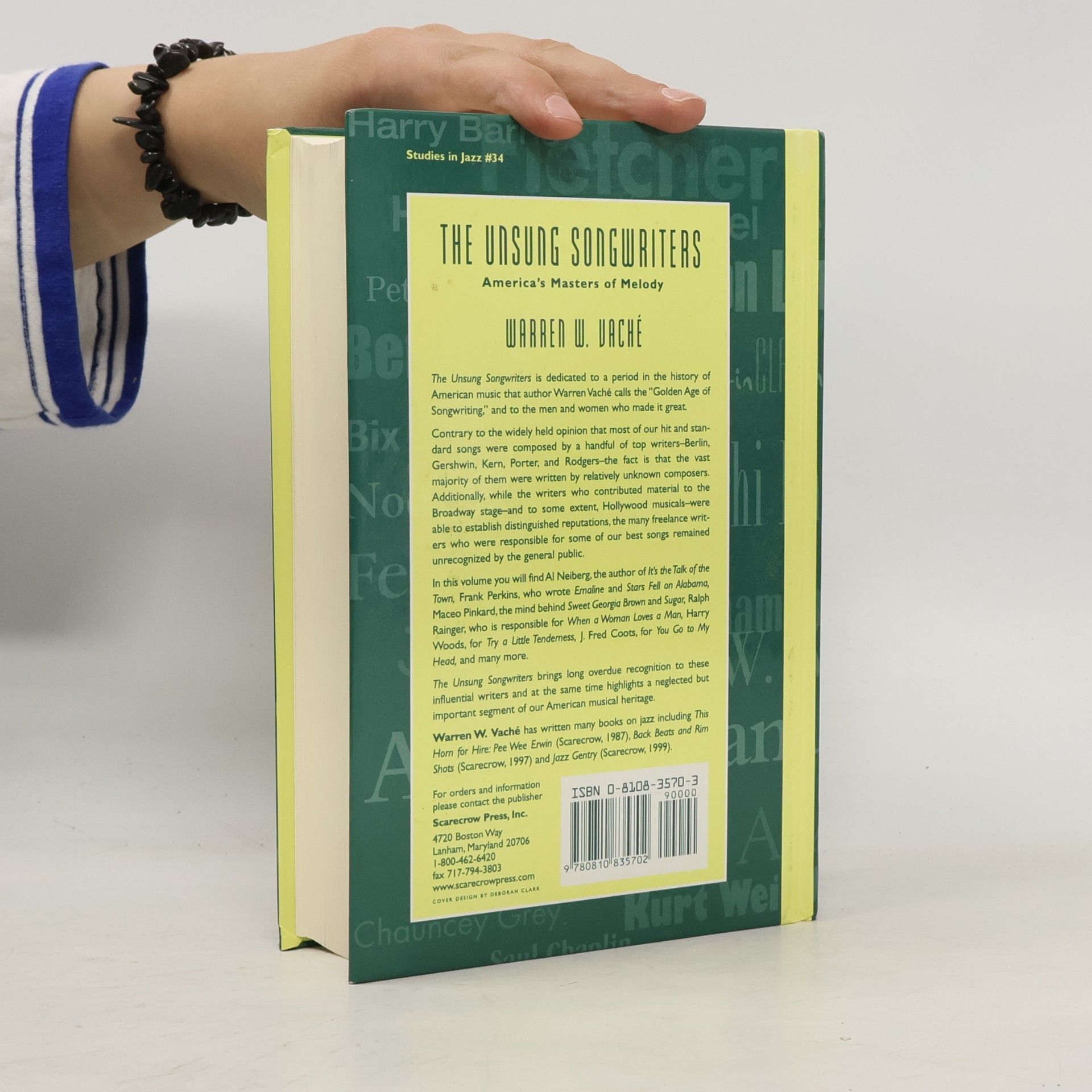 Warren W. Vaché Studies In Jazz Series: The Unsung Songwriters