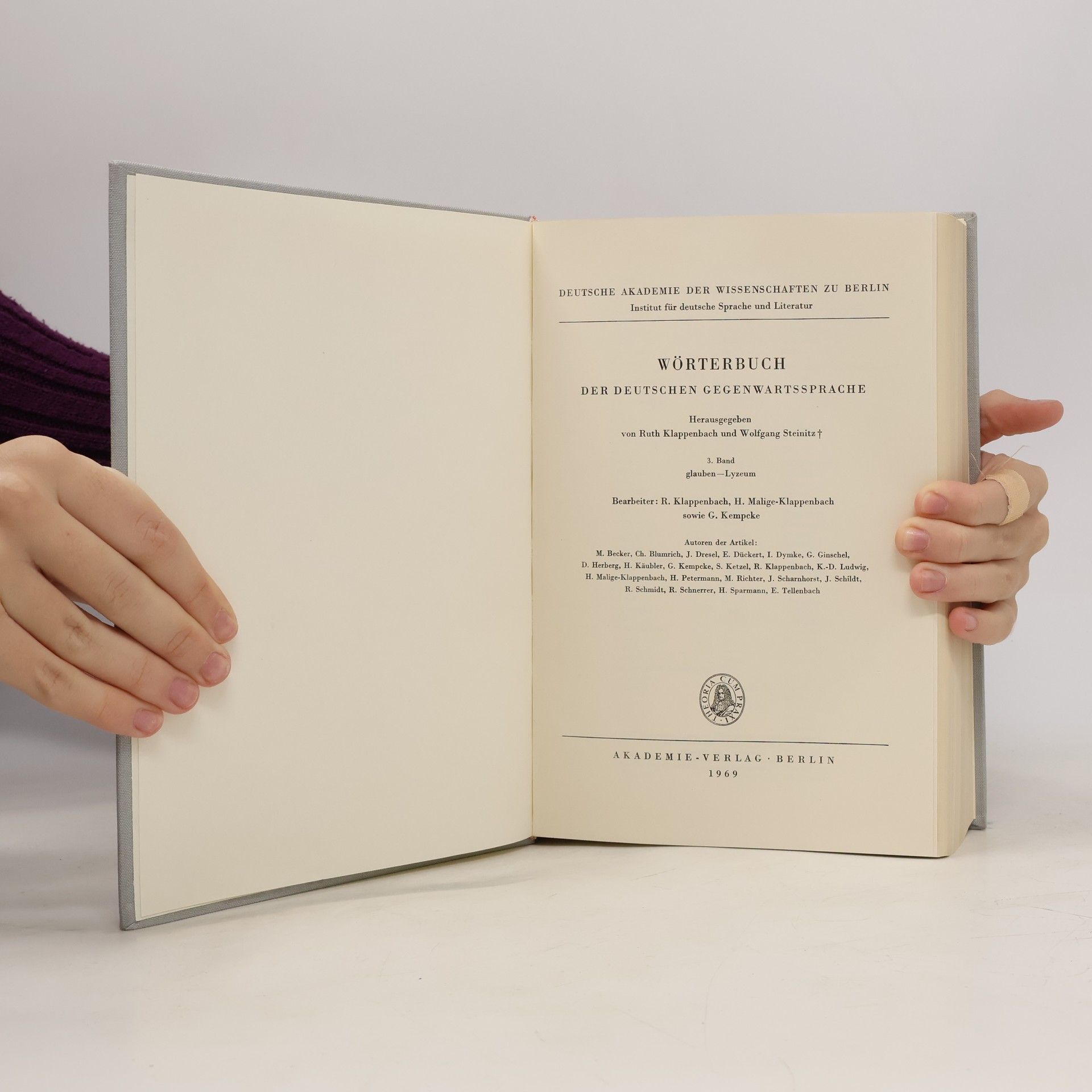 Autorenkollektiv Wörterbuch der deutschen Gegenwartssprache 3