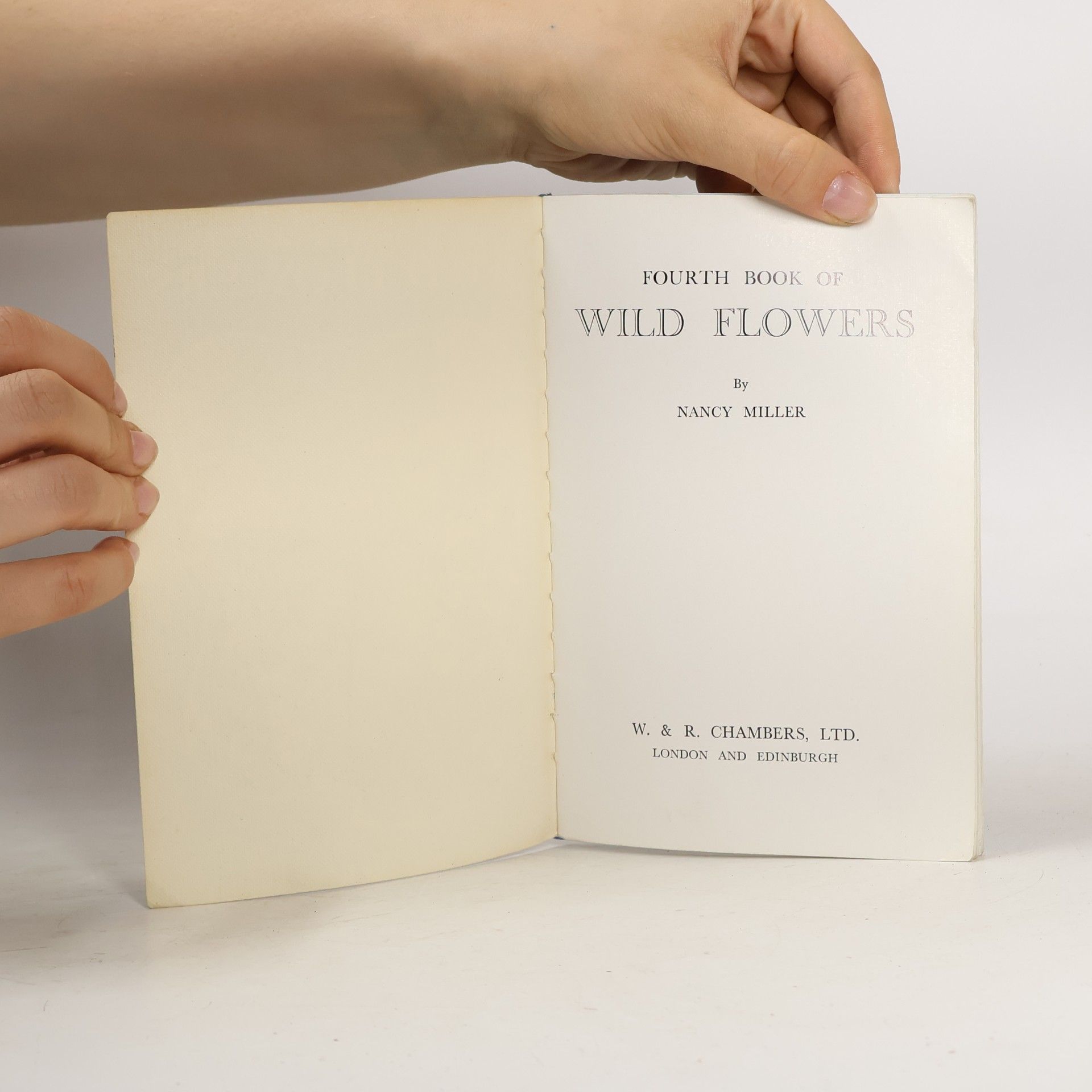 Nancy Miller Fourth Book of Wild Flowers