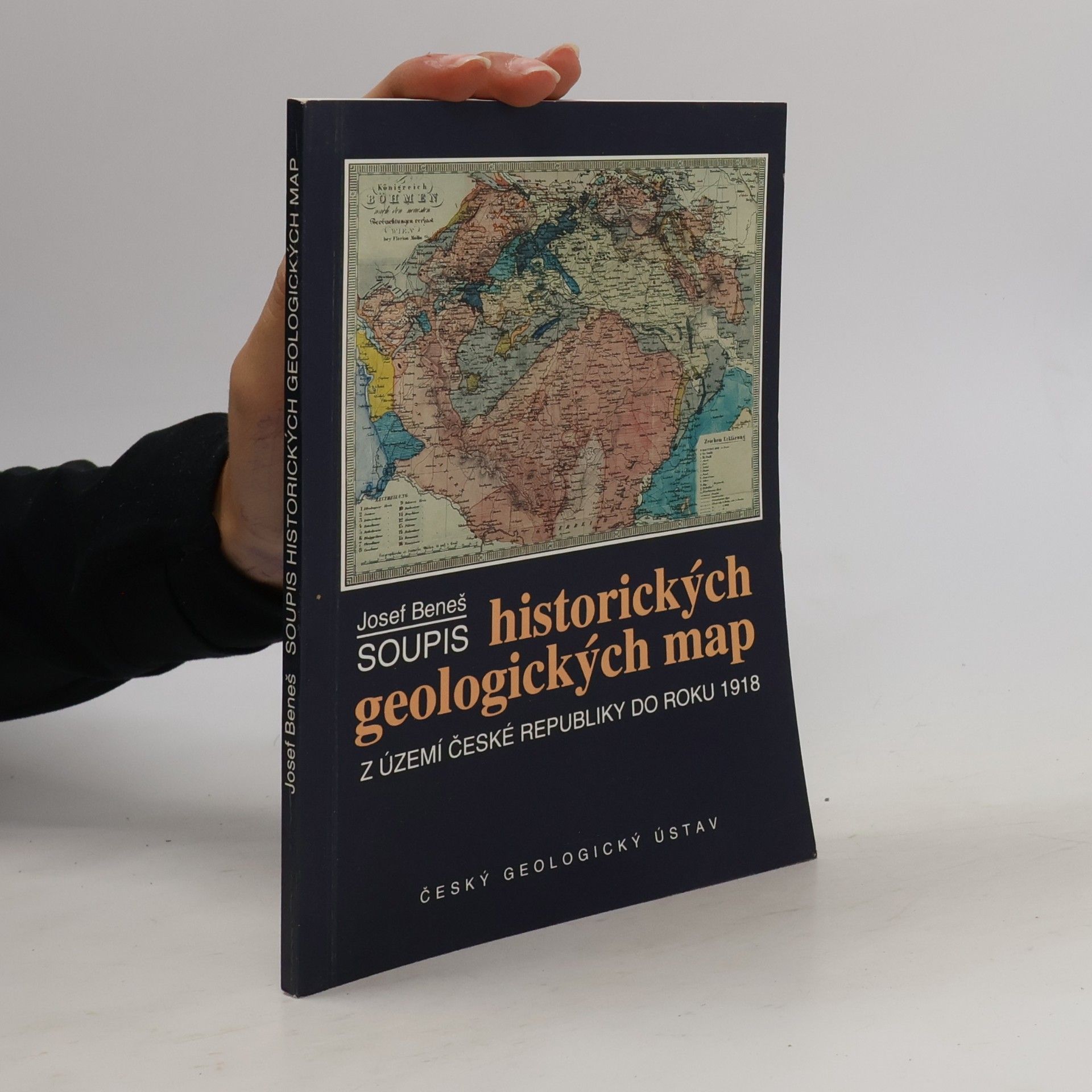 Josef Beneš Soupis historických geologických map z území České republiky do roku 1918