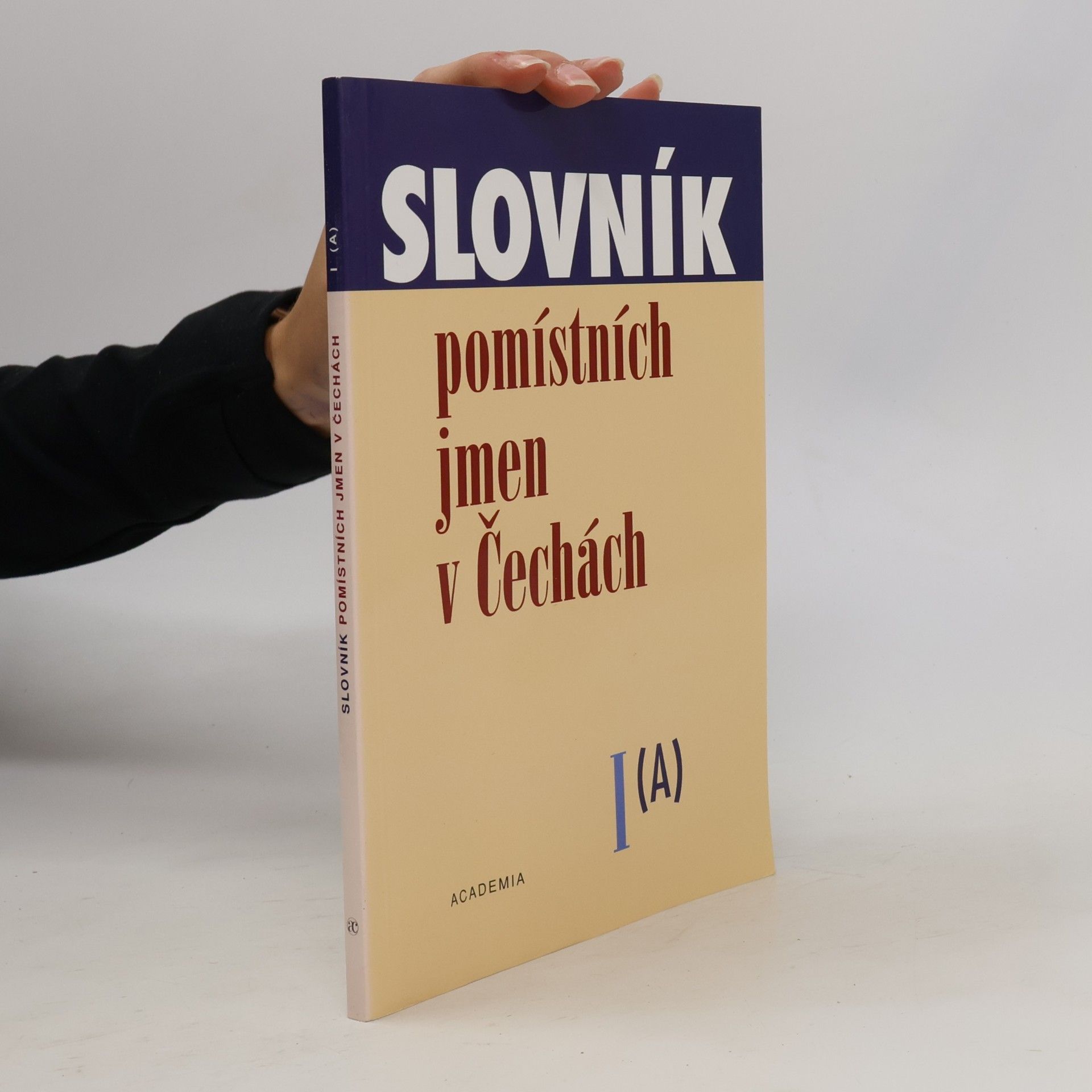 Slovník pomístních jmen v Čechách I.