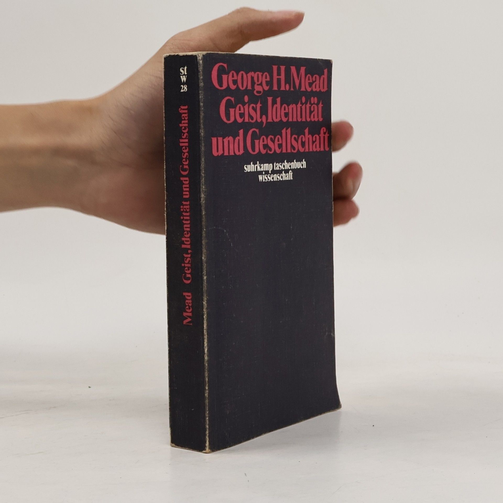 George Herbert Mead Geist, Identität und Gesellschaft aus der Sicht des Sozialbehaviorismus