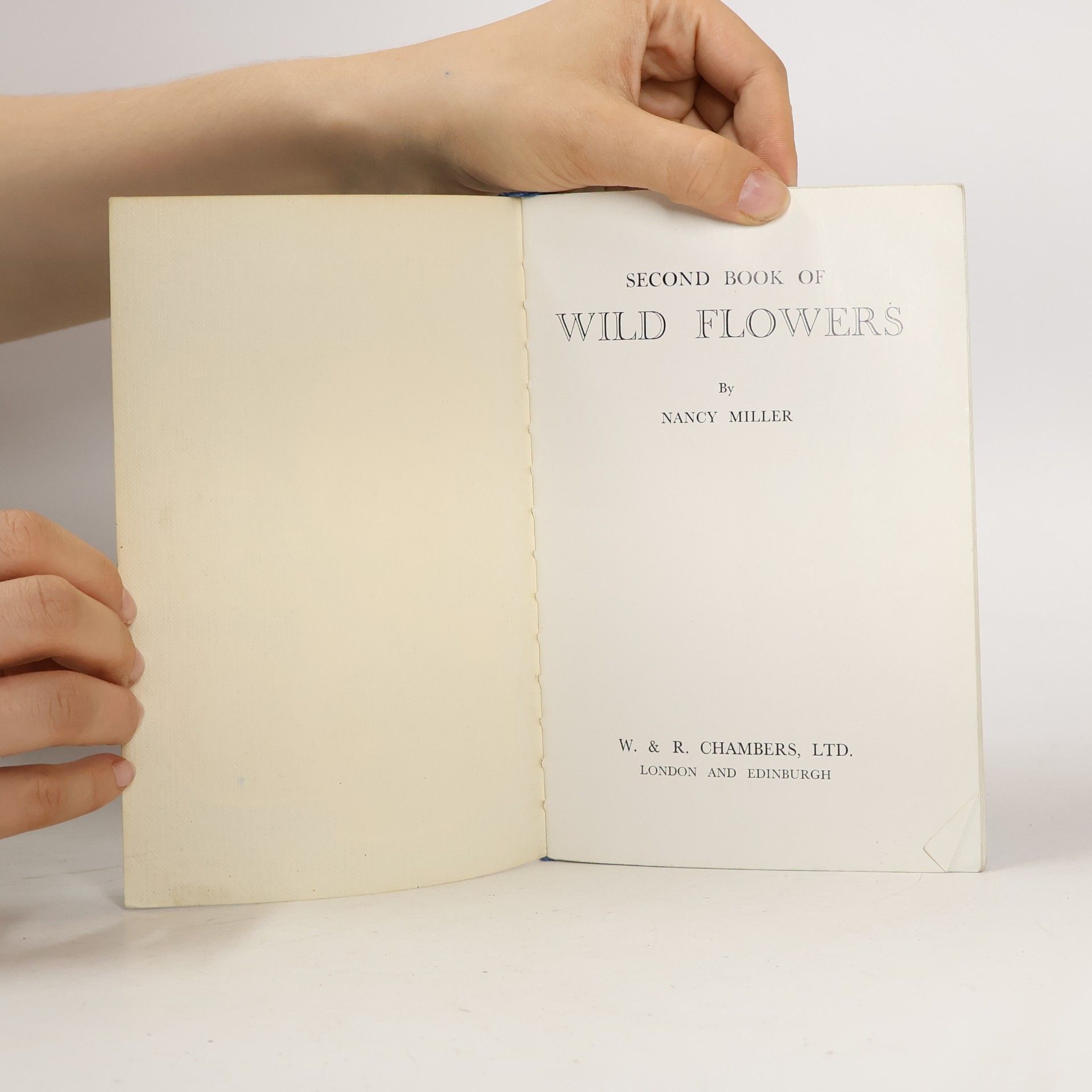 Nancy Miller Second Book of Wild Flowers