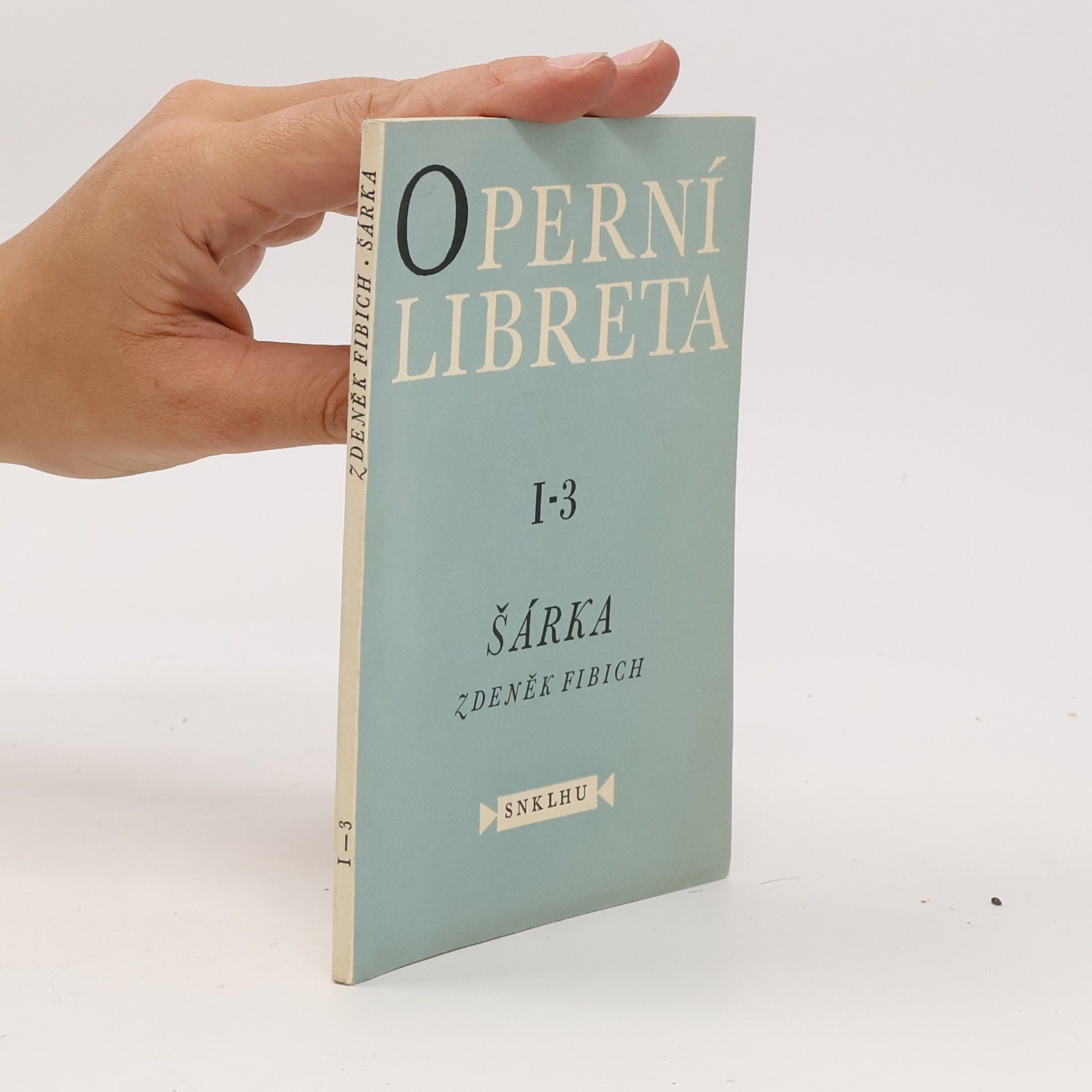 Operní libreta I/3