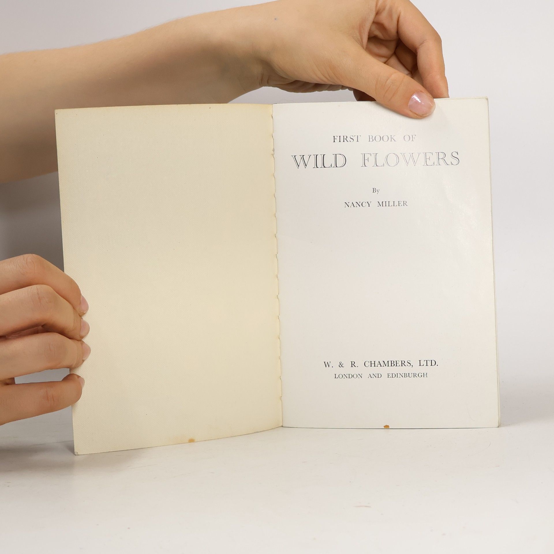 Nancy Miller First Book of Wild Flowers