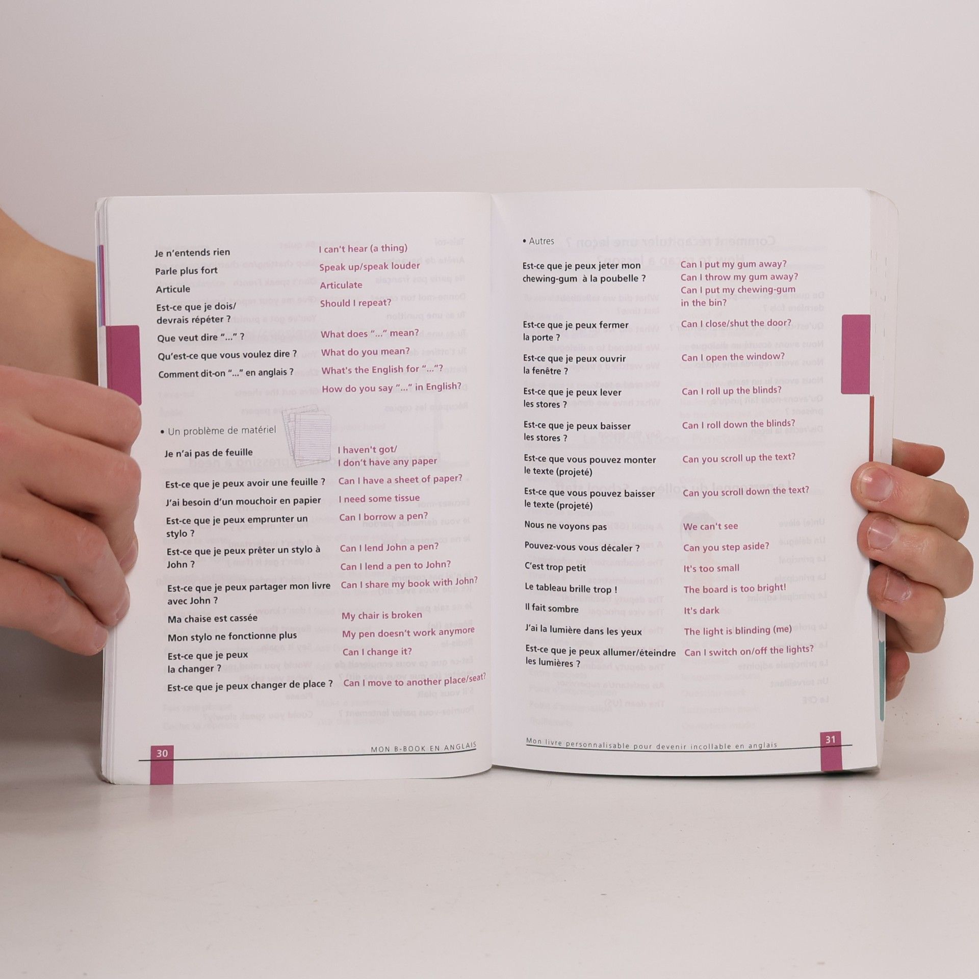 Lassaigne, Mme Béatrice Mon B-book en anglais: Revoir facilement et rapidement toutes ses bases en anglais (vocabulaire, grammaire, phonologie...)