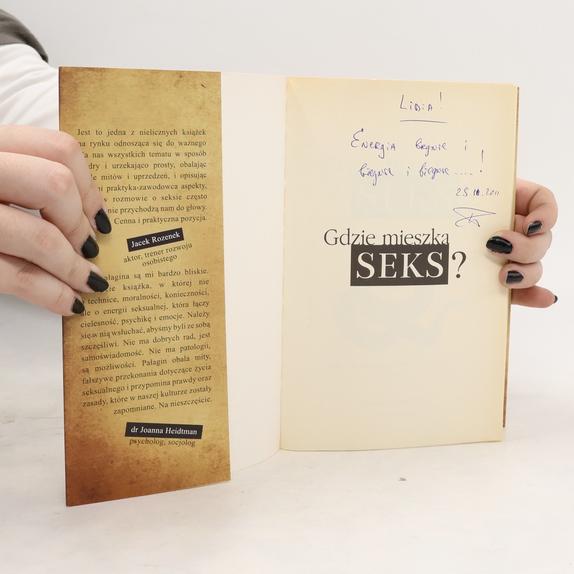 Irena A. Stanisławska Gdzie mieszka seks