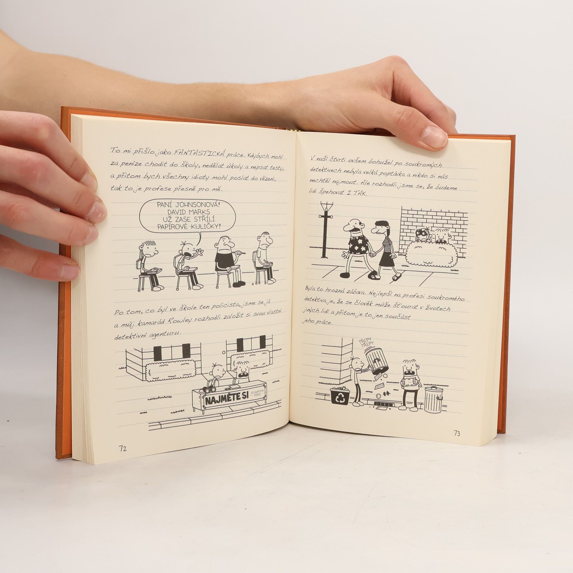 Jeff Kinney Deník malého poseroutky 7. Páté kolo u vozu