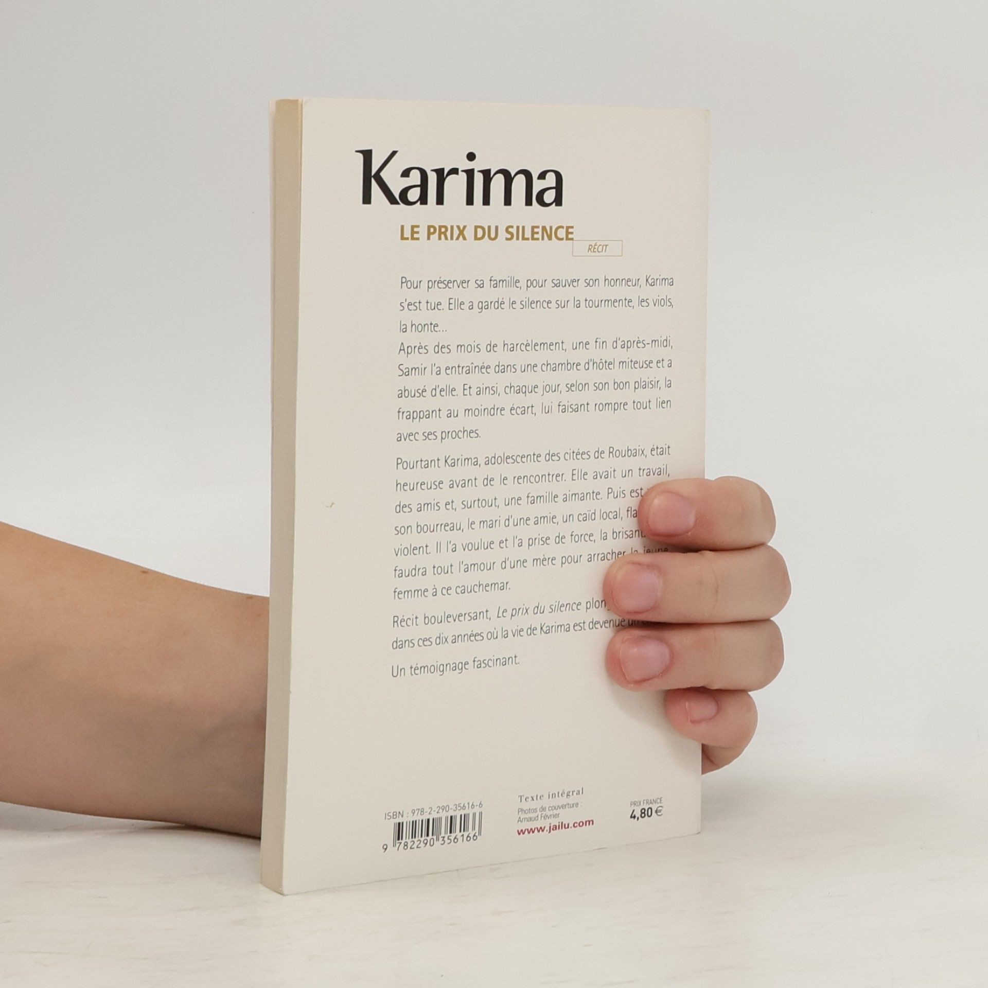 Karima Le prix du silence