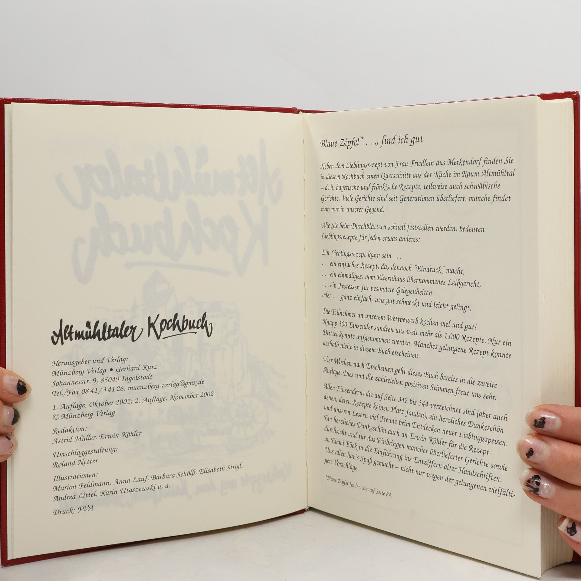 Roland Netter Altmühltaler Kochbuch