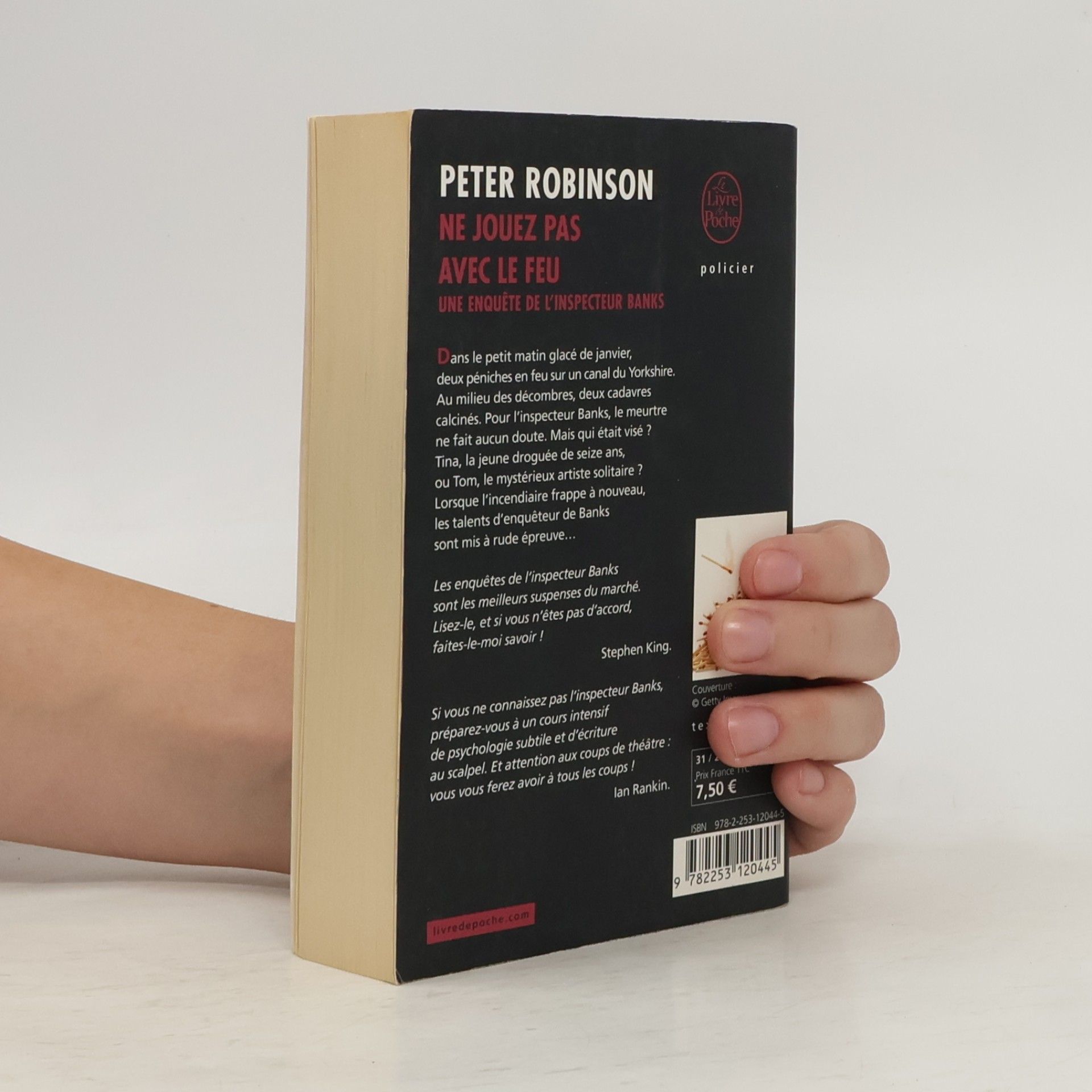 Peter Robinson Ne Jouez Pas Avec Le Feu